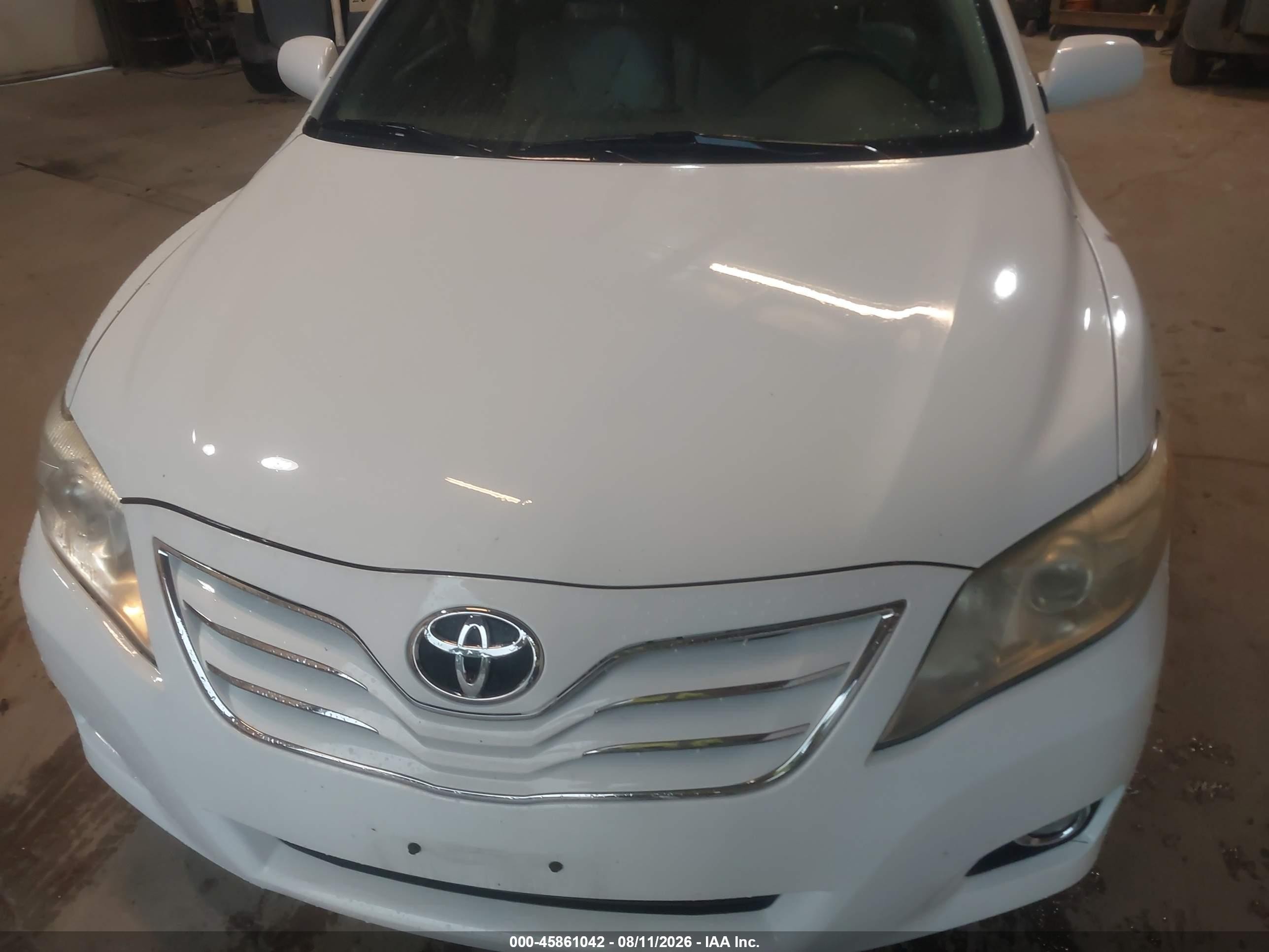 2010 Toyota Camry Xle Белый vin: 4T4BF3EK3AR076486