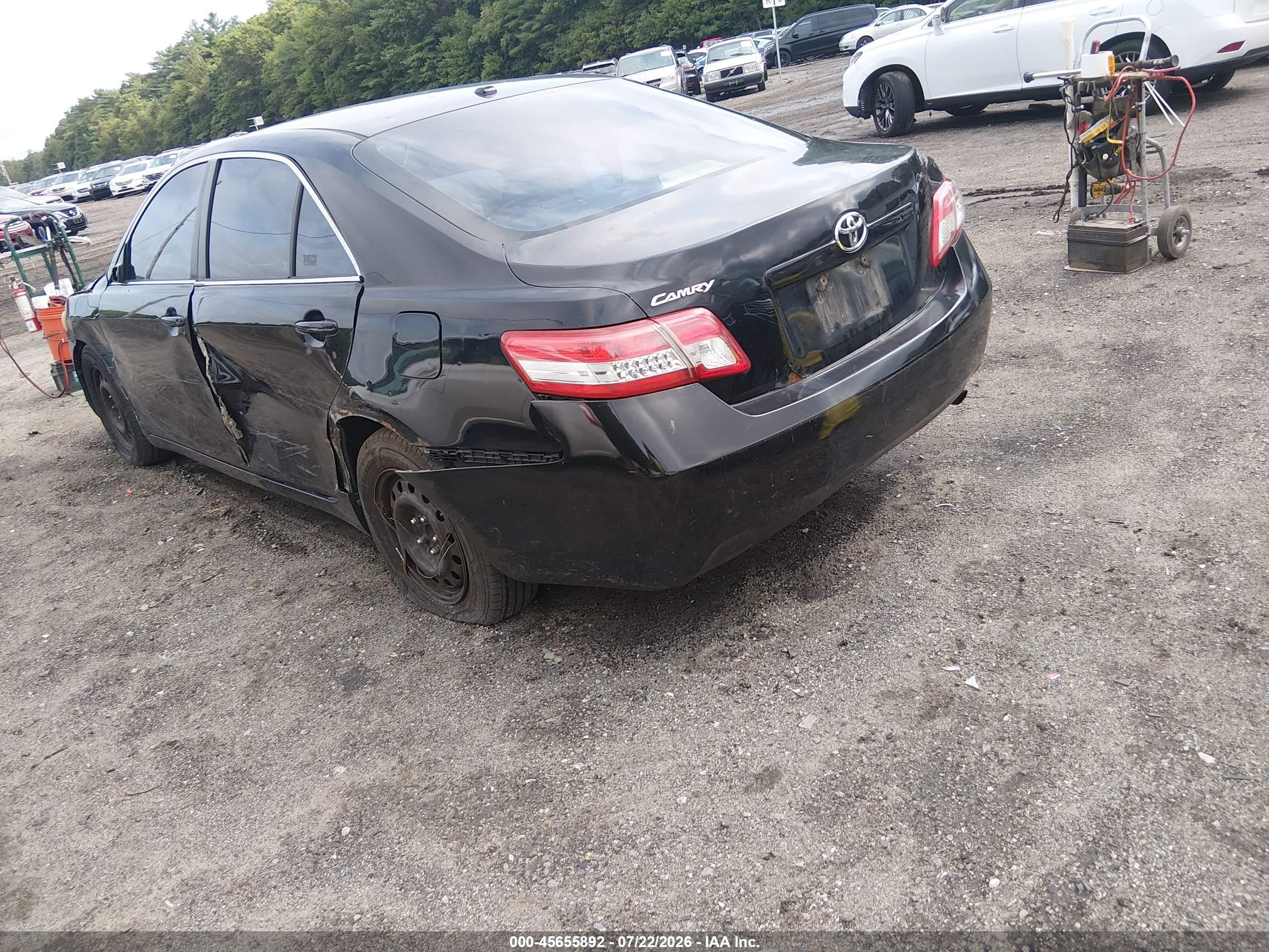 2011 Toyota Camry   Black vin: 4T4BF3EK3BR089272