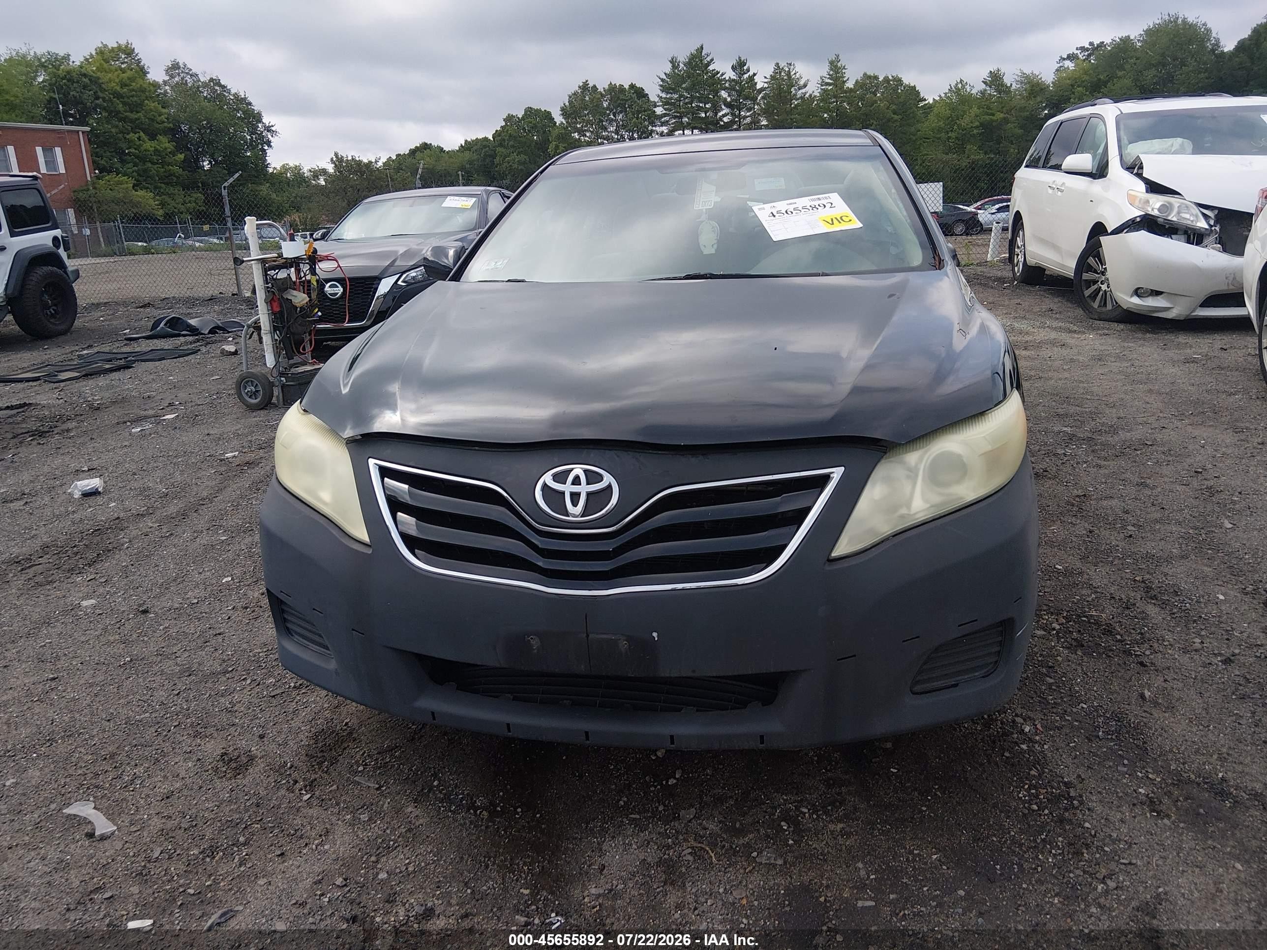 2011 Toyota Camry   Black vin: 4T4BF3EK3BR089272