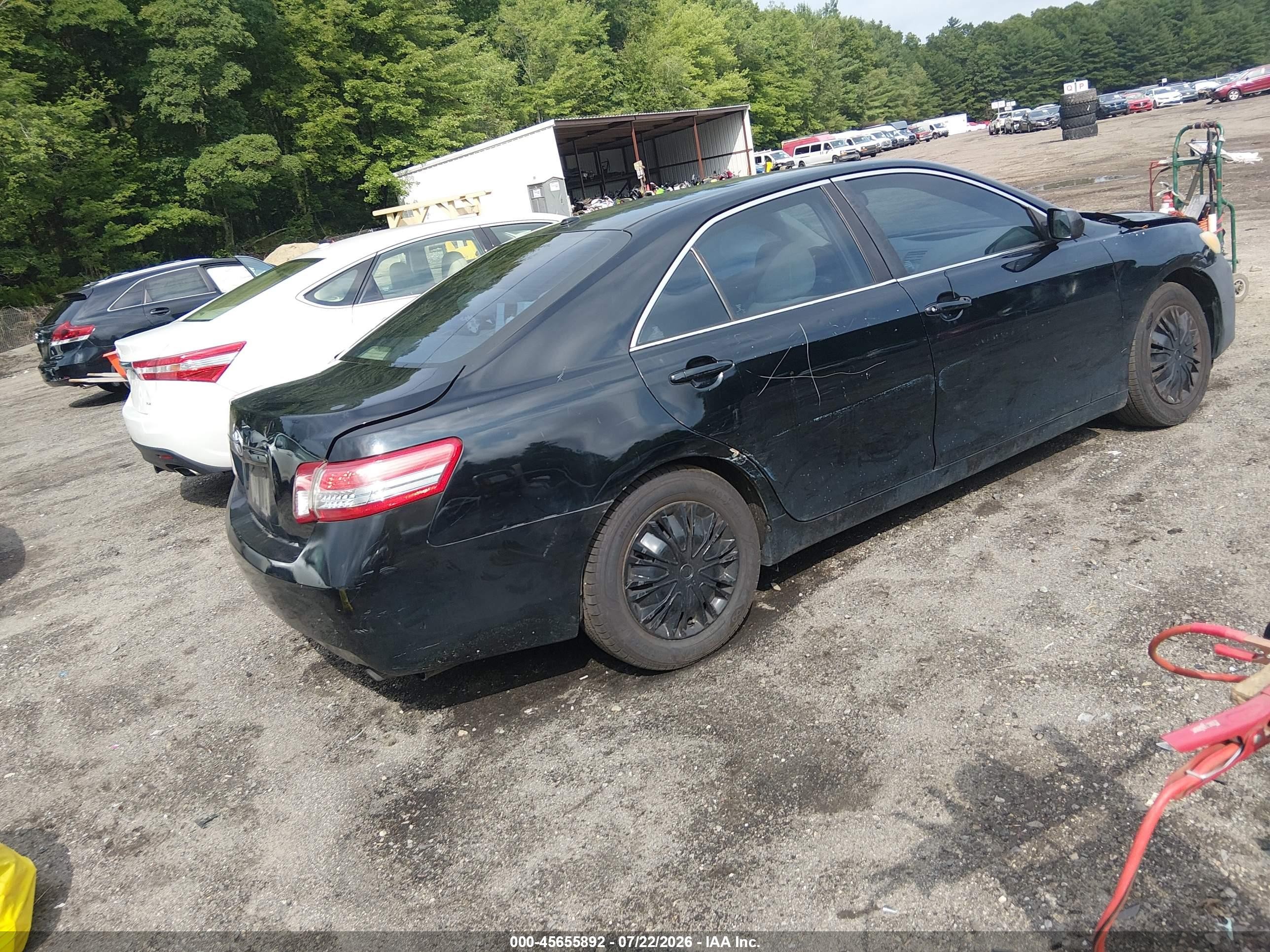 2011 Toyota Camry   Black vin: 4T4BF3EK3BR089272