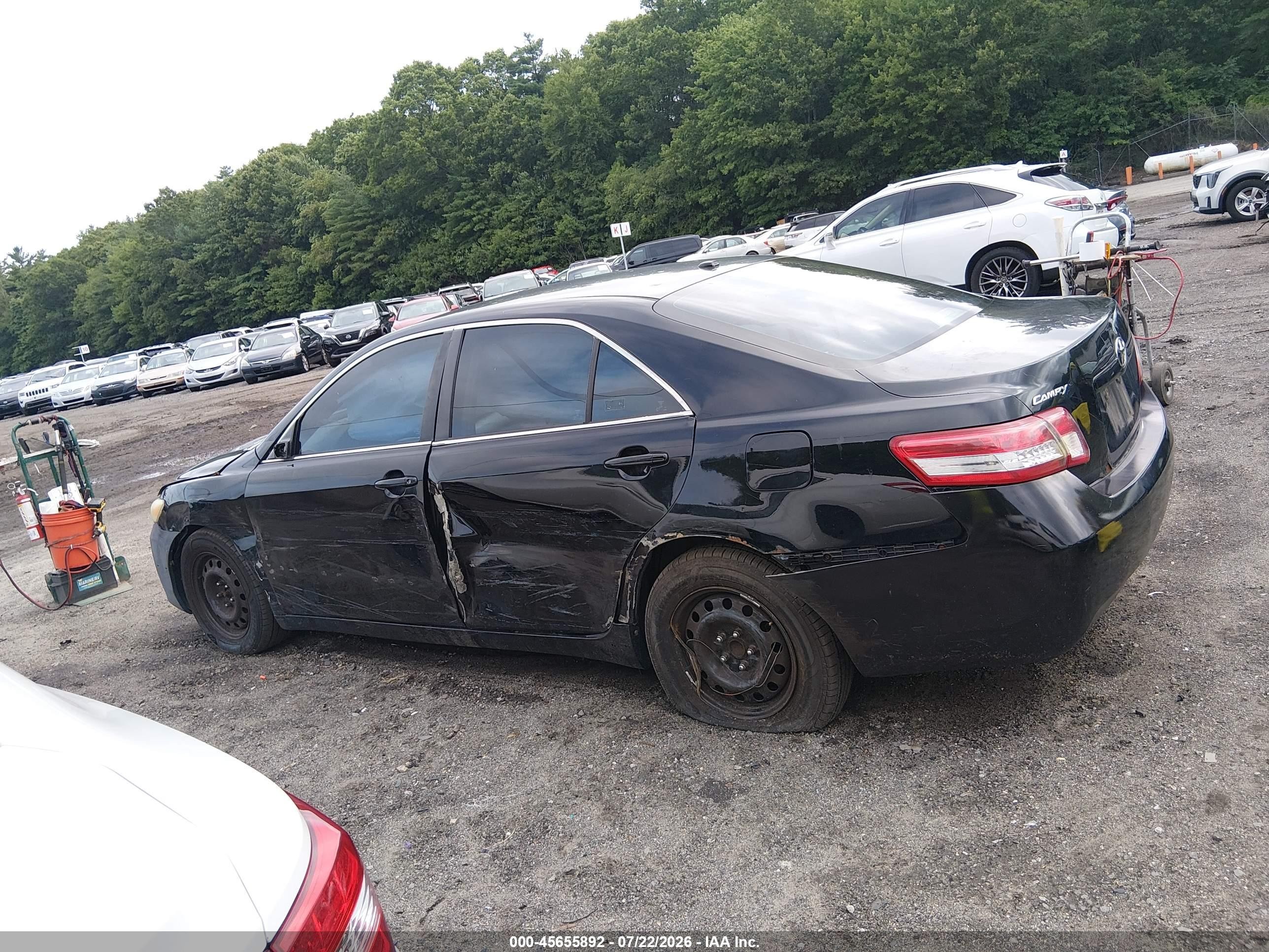 2011 Toyota Camry   Black vin: 4T4BF3EK3BR089272
