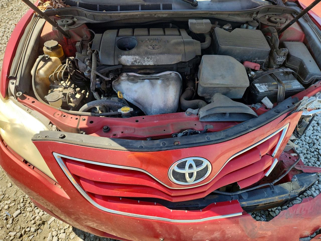 2011 Toyota Camry Le Красный vin: 4T4BF3EK3BR098764