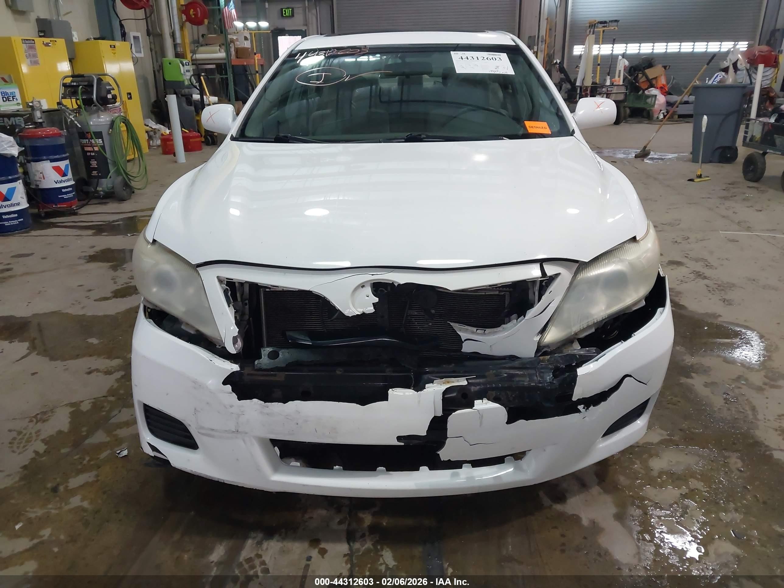 2011 Toyota Camry Le White vin: 4T4BF3EK3BR103249