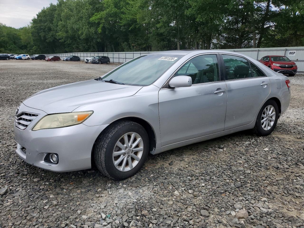 2011 Toyota Camry Xle Silver vin: 4T4BF3EK3BR106247