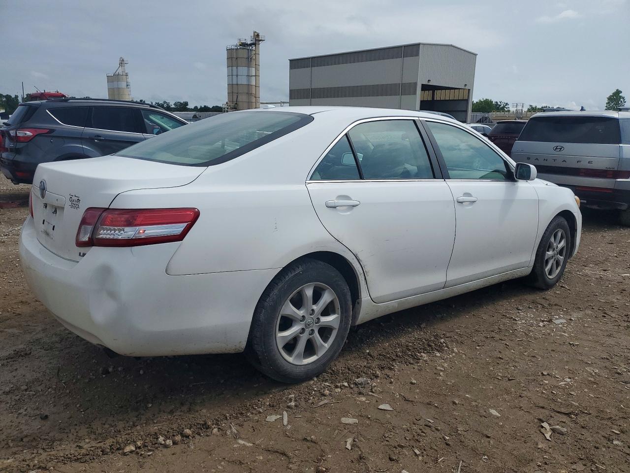 2011 Toyota Camry Le White vin: 4T4BF3EK3BR112419