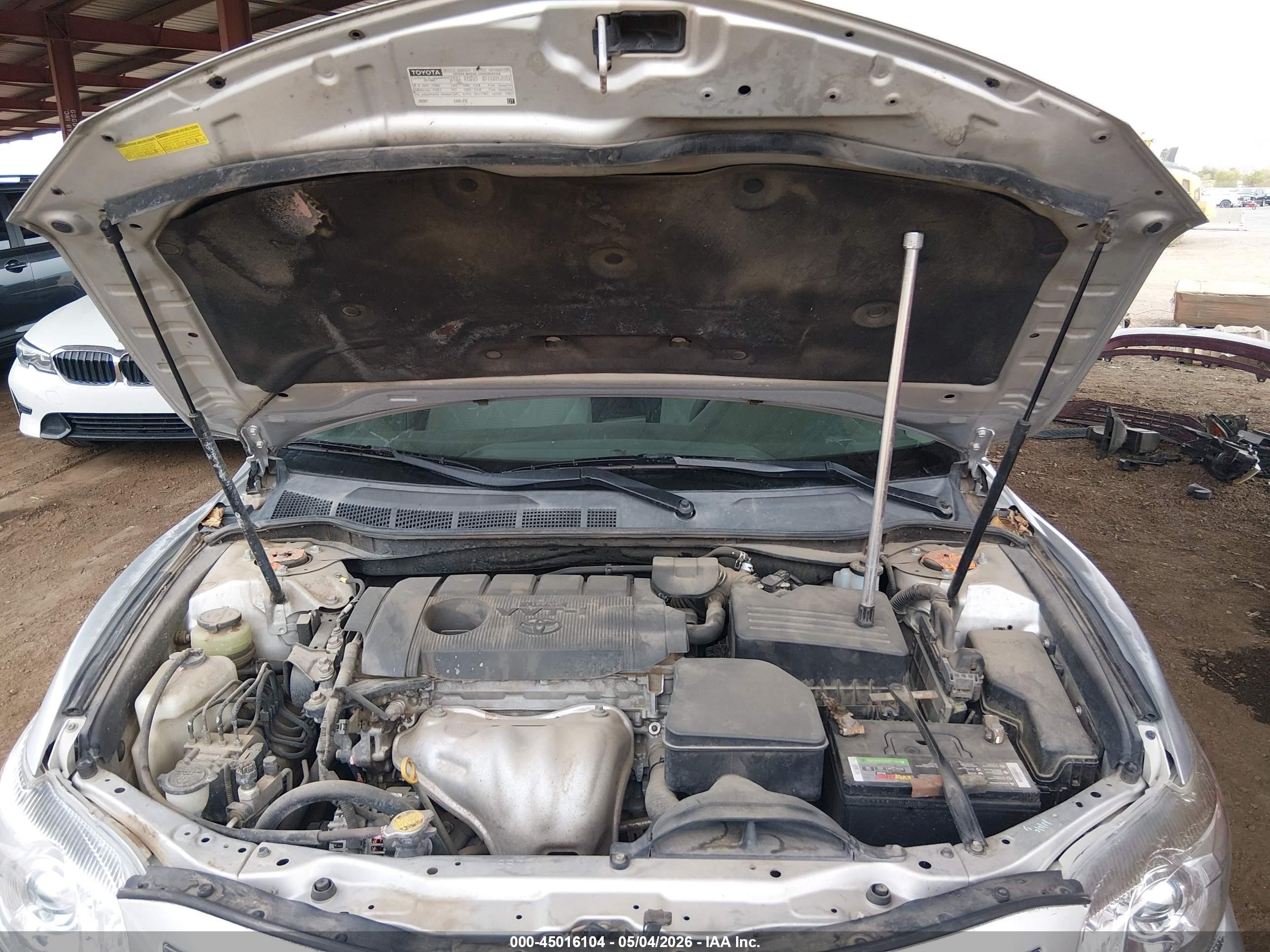 2011 Toyota Camry Le Silver vin: 4T4BF3EK3BR150653