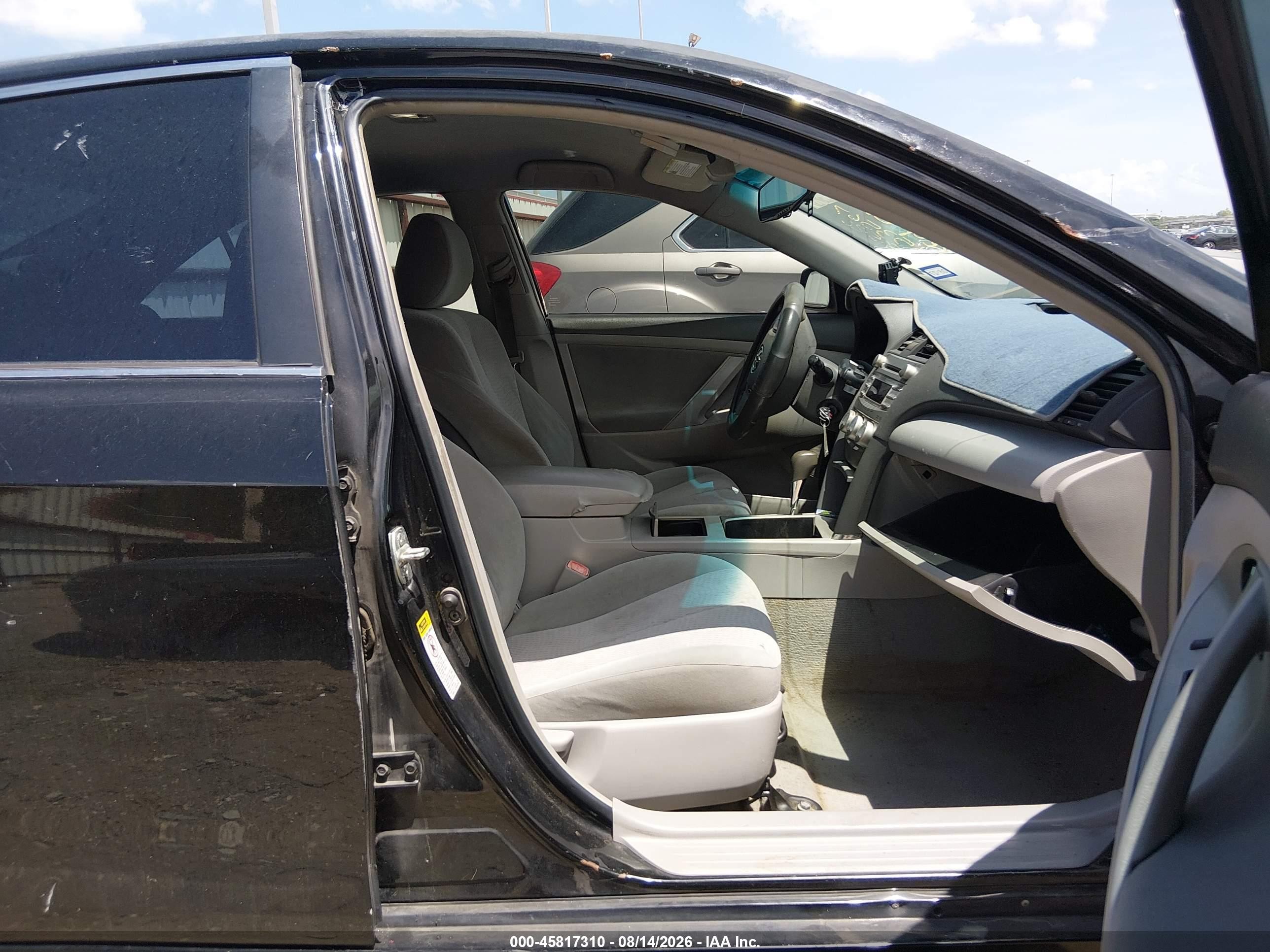 2011 Toyota Camry Le Black vin: 4T4BF3EK3BR153567