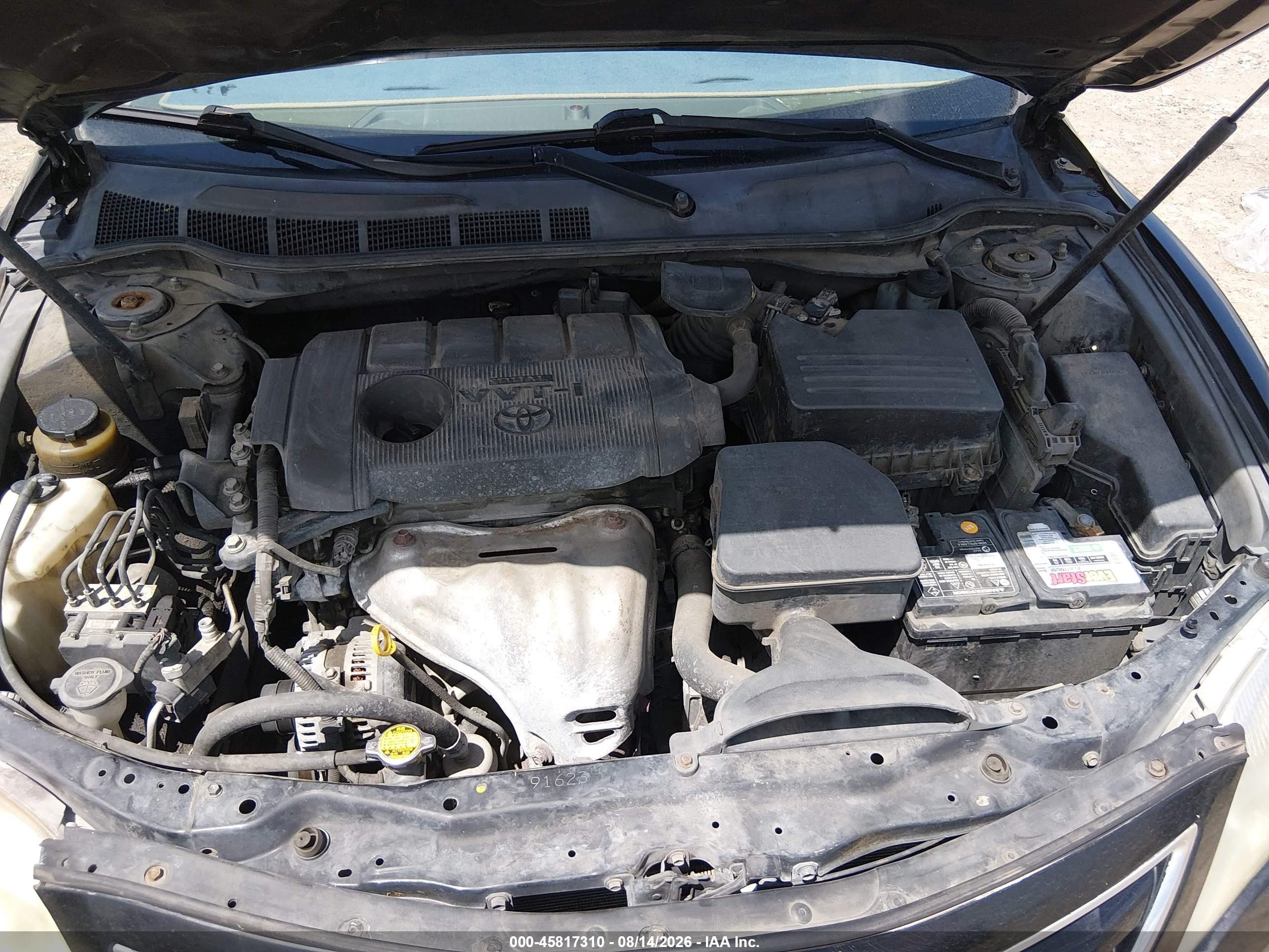 2011 Toyota Camry Le Black vin: 4T4BF3EK3BR153567