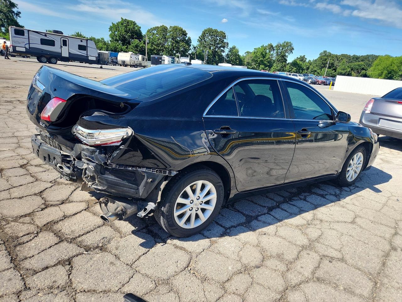 2011 Toyota Camry Xle Black vin: 4T4BF3EK3BR159482