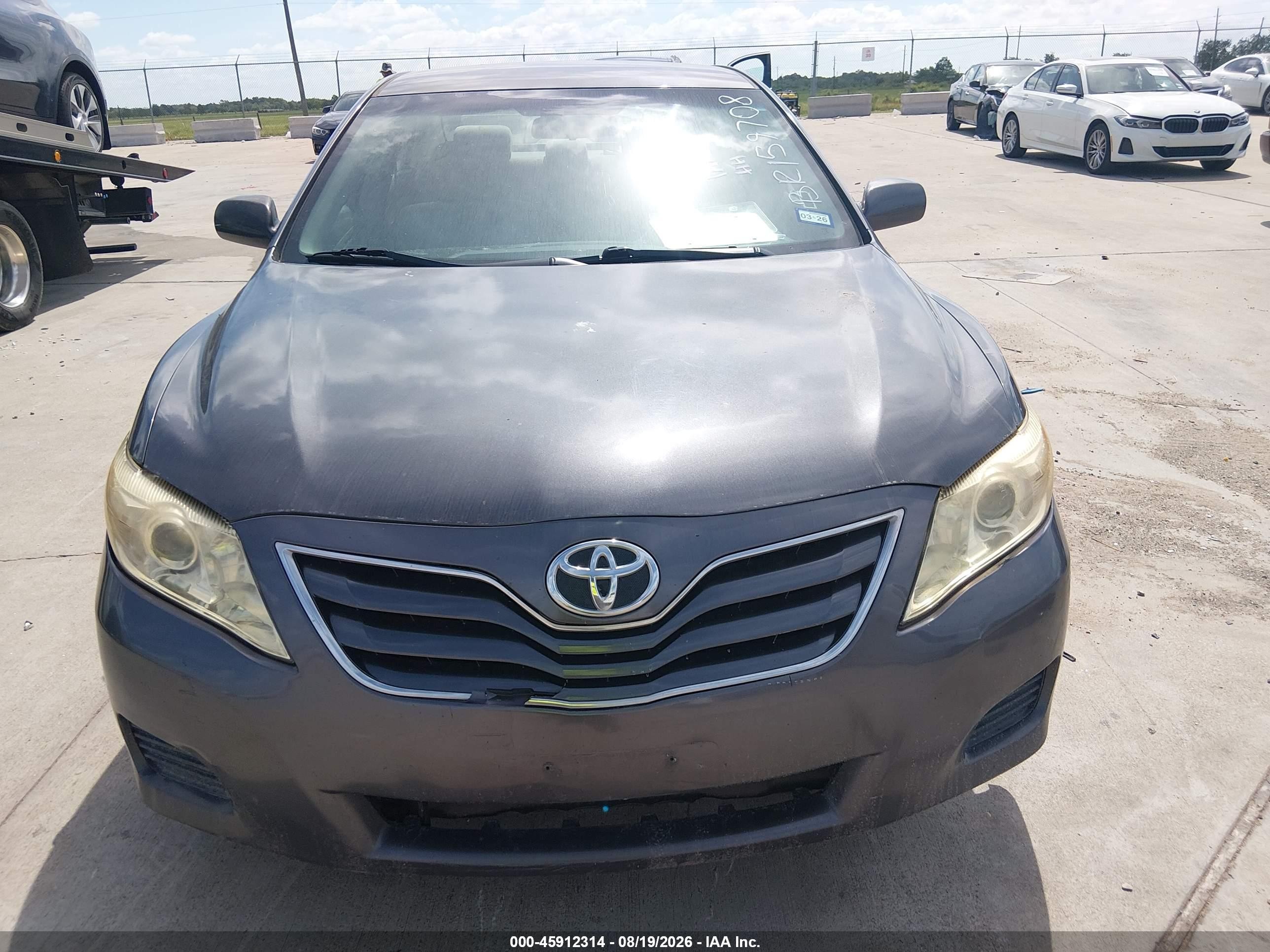 2011 Toyota Camry Le Серый vin: 4T4BF3EK3BR159708