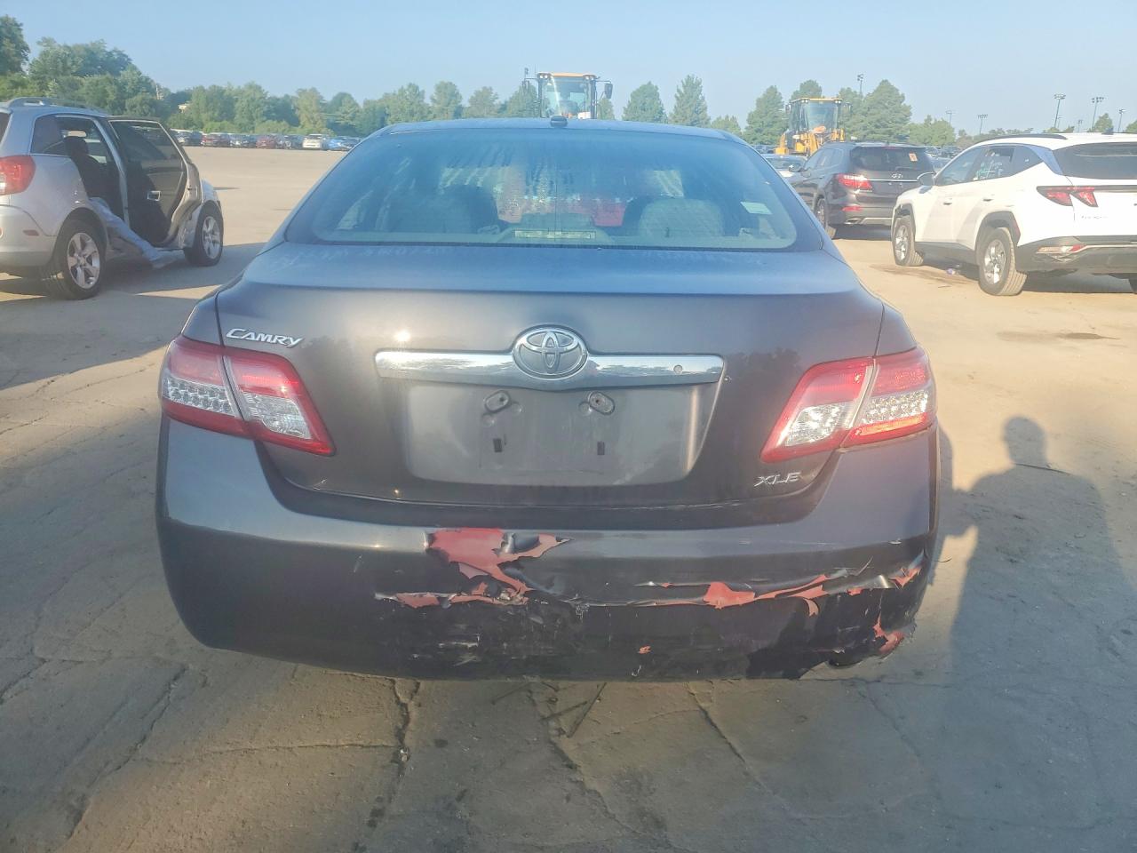 2011 Toyota Camry Xle Gray vin: 4T4BF3EK3BR165072