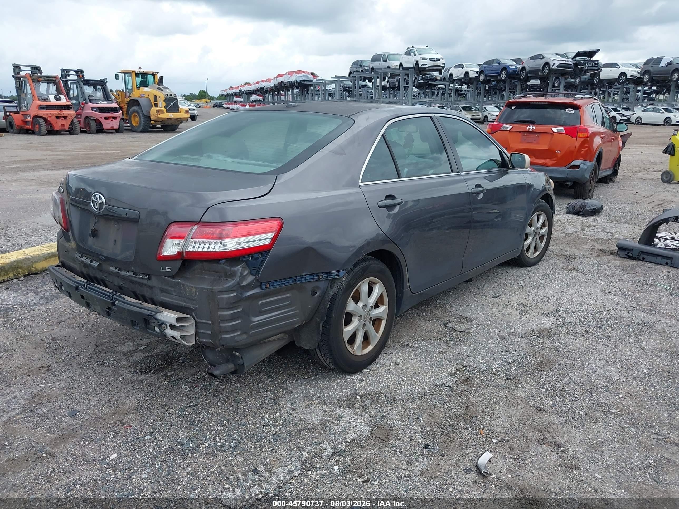 2011 Toyota Camry Le Black vin: 4T4BF3EK3BR177352