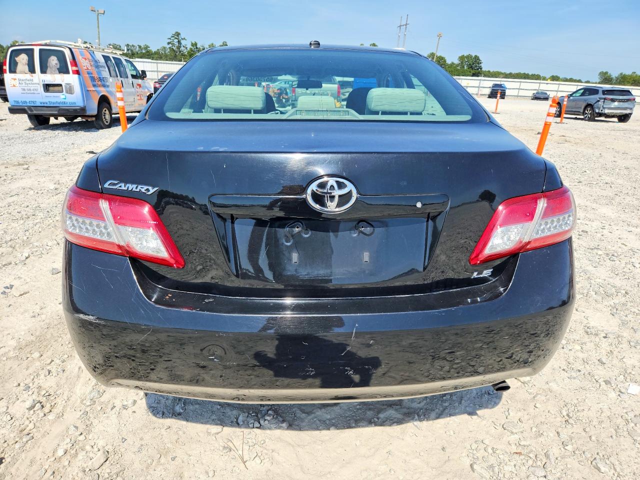 2011 Toyota Camry Le Black vin: 4T4BF3EK3BR184477