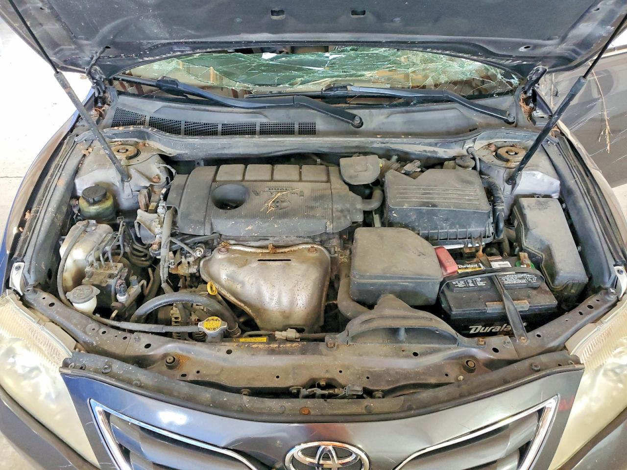 2011 Toyota Camry Le Gray vin: 4T4BF3EK3BR199464