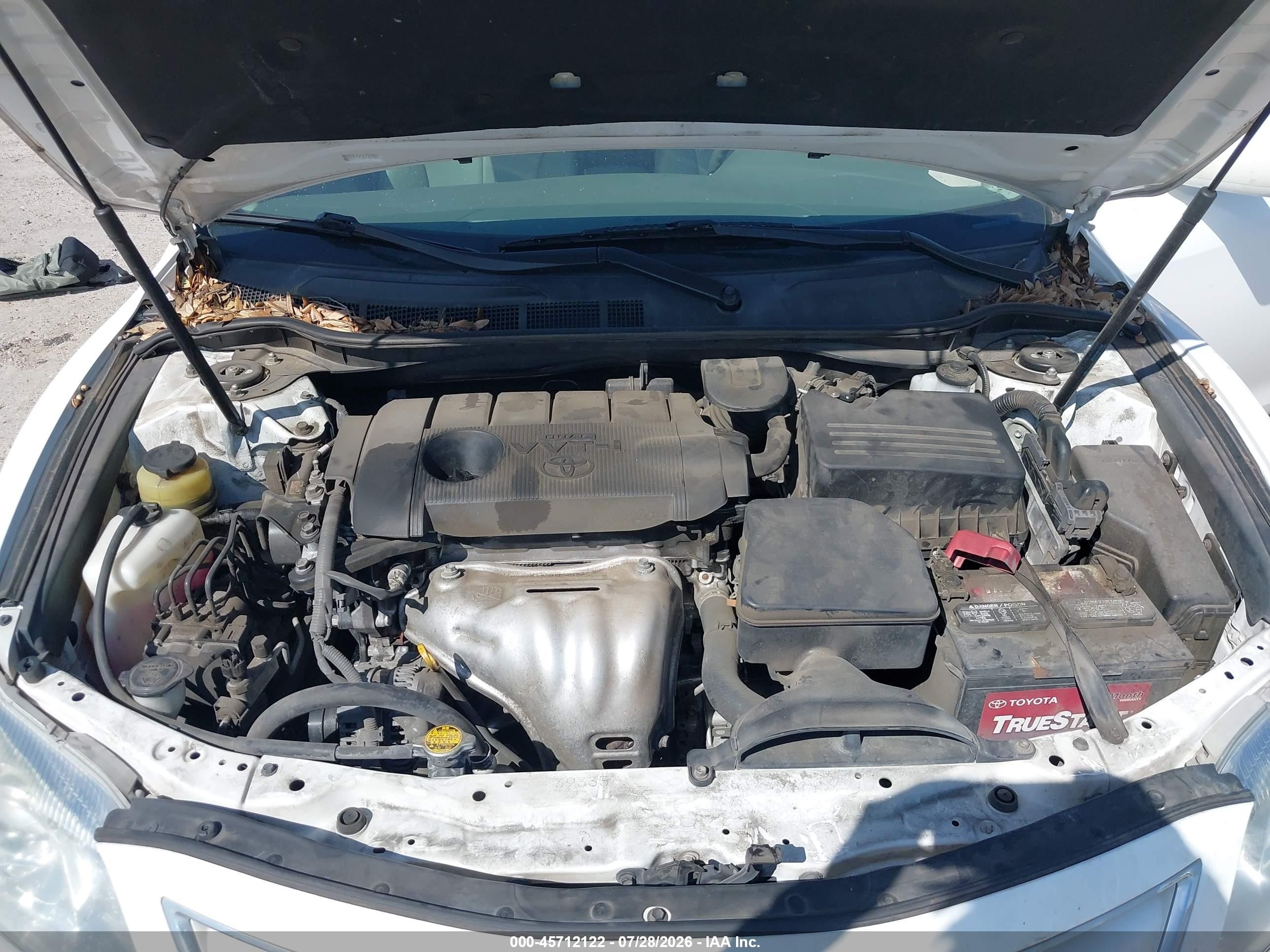 2011 Toyota Camry Le Белый vin: 4T4BF3EK3BR201150