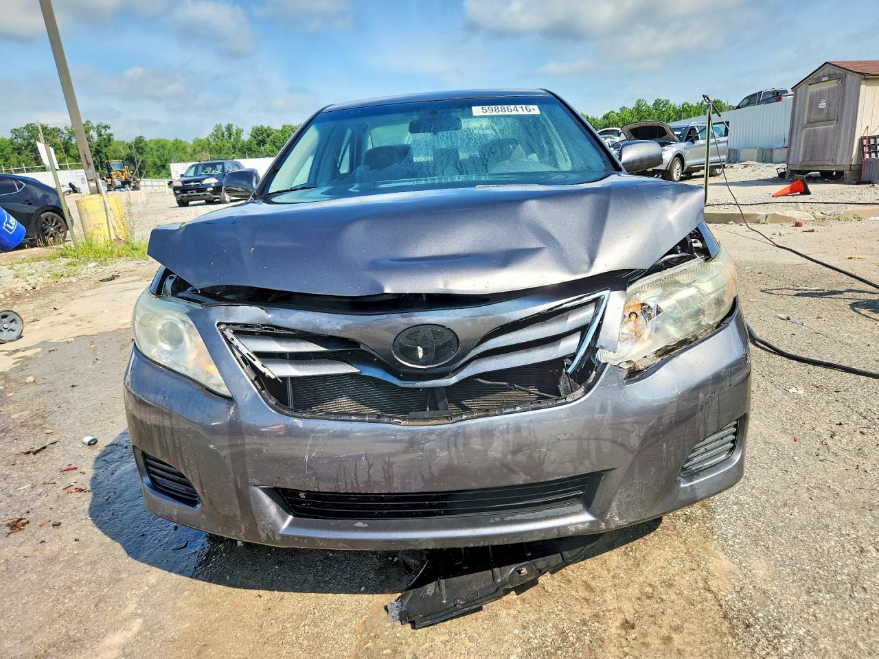 2011 Toyota Camry Le Gray vin: 4T4BF3EK3BR215727