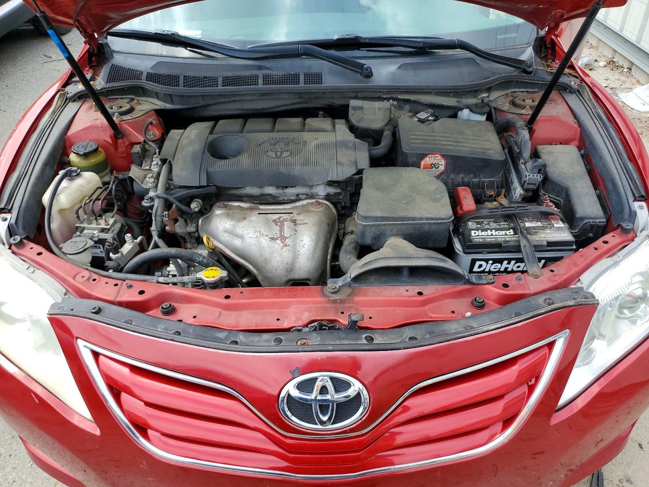 2011 Toyota Camry Le Красный vin: 4T4BF3EK3BR217476