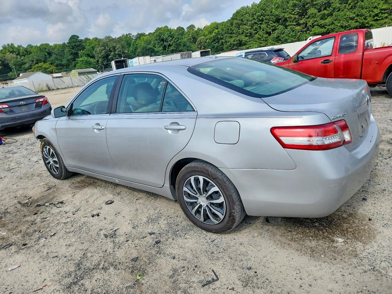 2011 Toyota Camry Base Silver vin: 4T4BF3EK3BR218322
