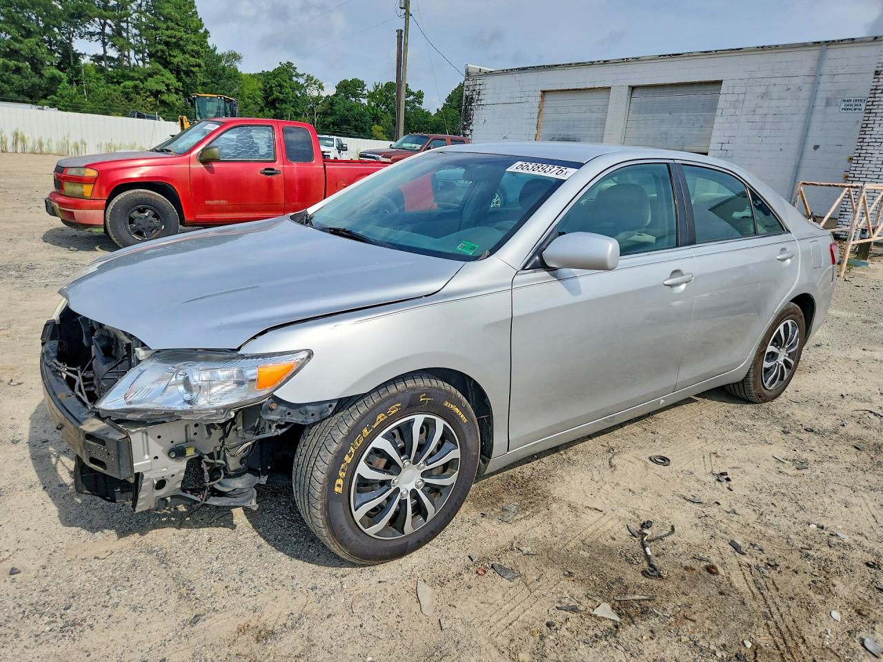 2011 Toyota Camry Base Silver vin: 4T4BF3EK3BR218322