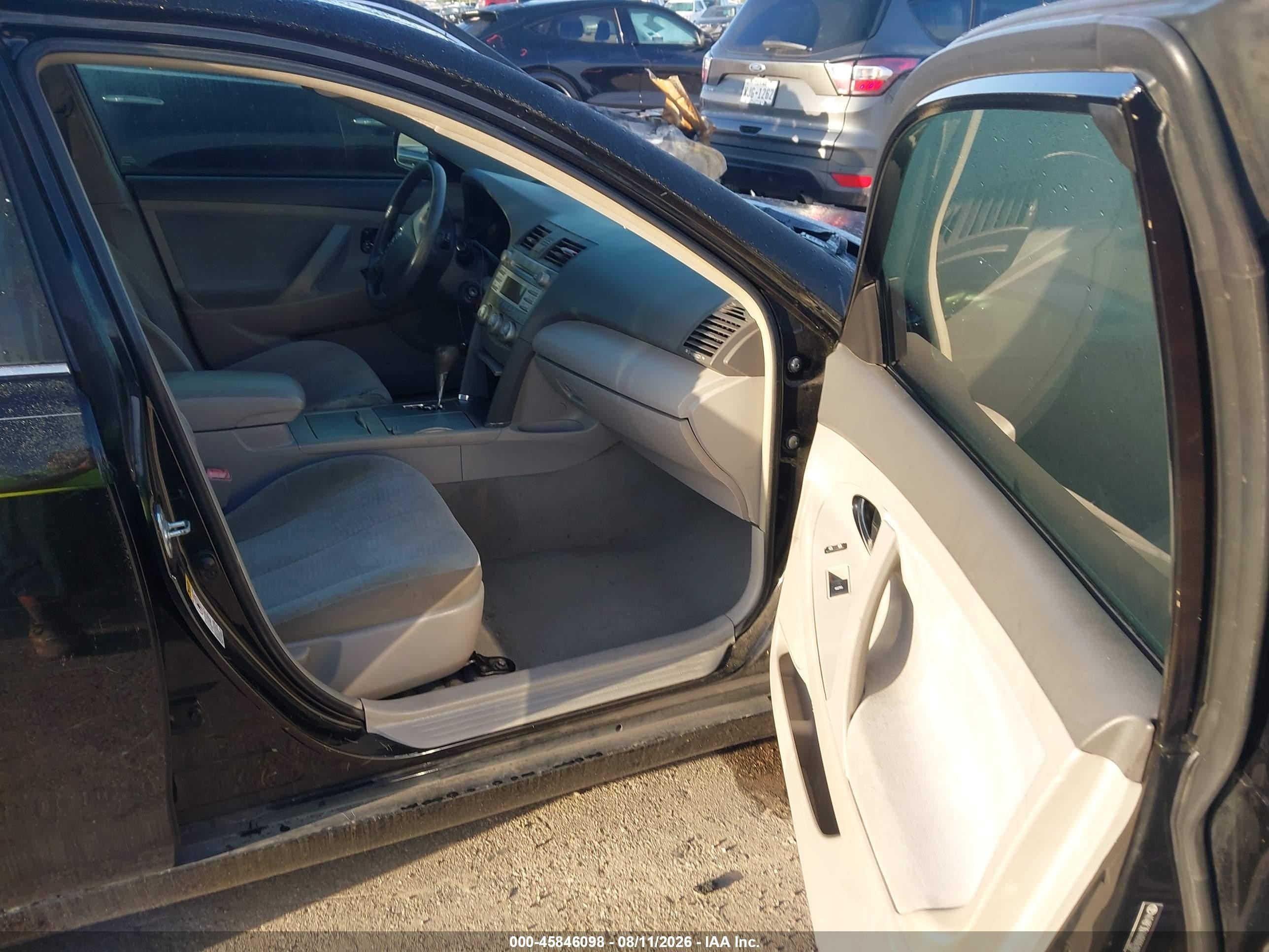 2010 Toyota Camry Le Черный vin: 4T4BF3EK4AR006169