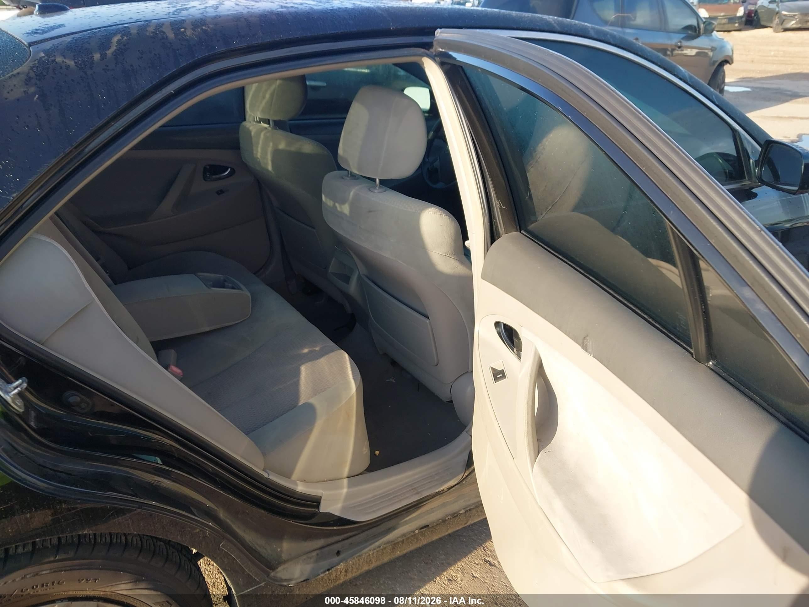 2010 Toyota Camry Le Черный vin: 4T4BF3EK4AR006169