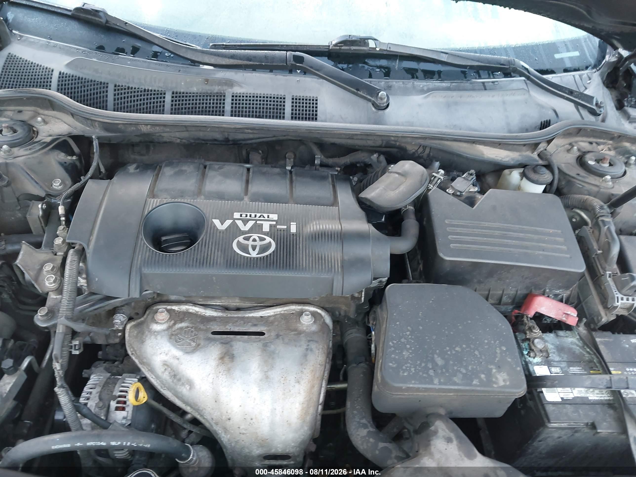 2010 Toyota Camry Le Черный vin: 4T4BF3EK4AR006169