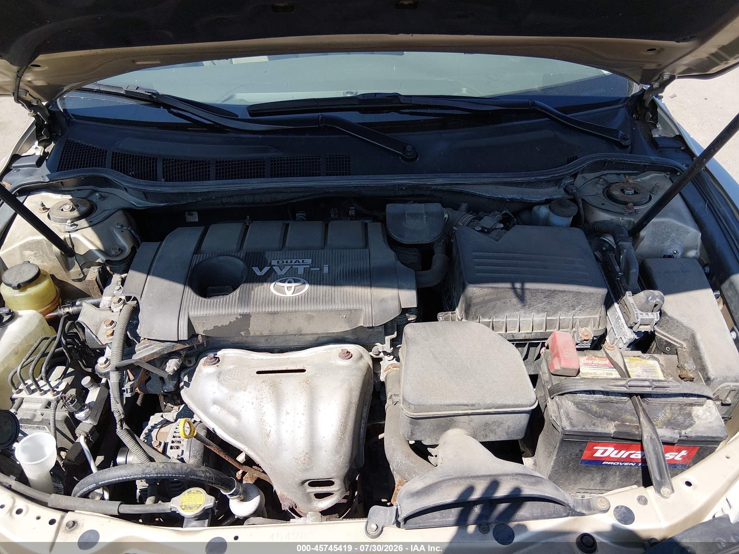 2010 Toyota Camry Le Brown vin: 4T4BF3EK4AR007483