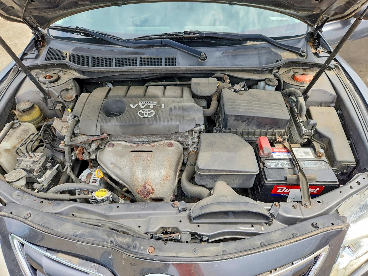 2010 Toyota Camry Le Gray vin: 4T4BF3EK4AR043707