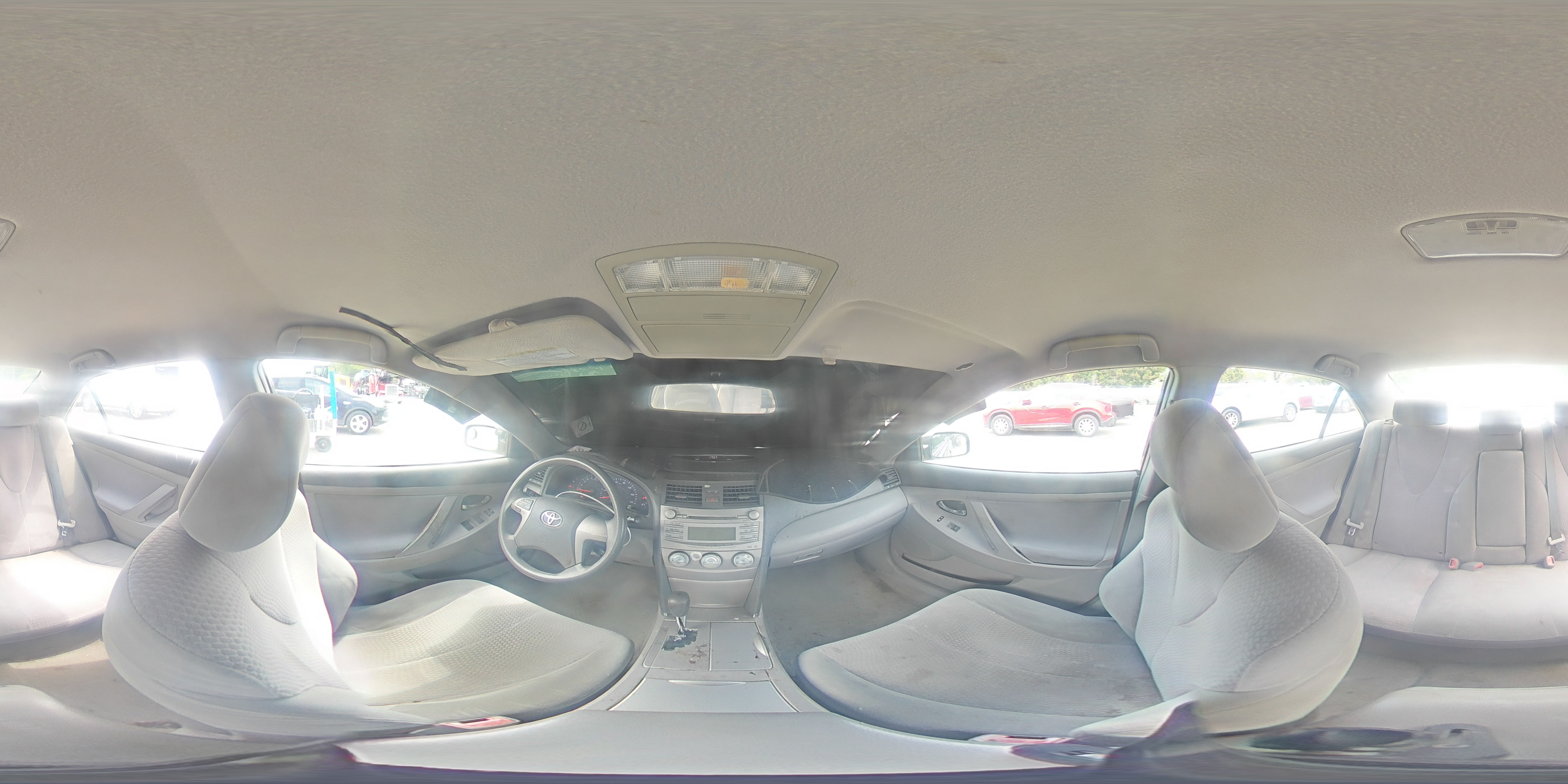 2010 Toyota Camry Le Gray vin: 4T4BF3EK4AR043707