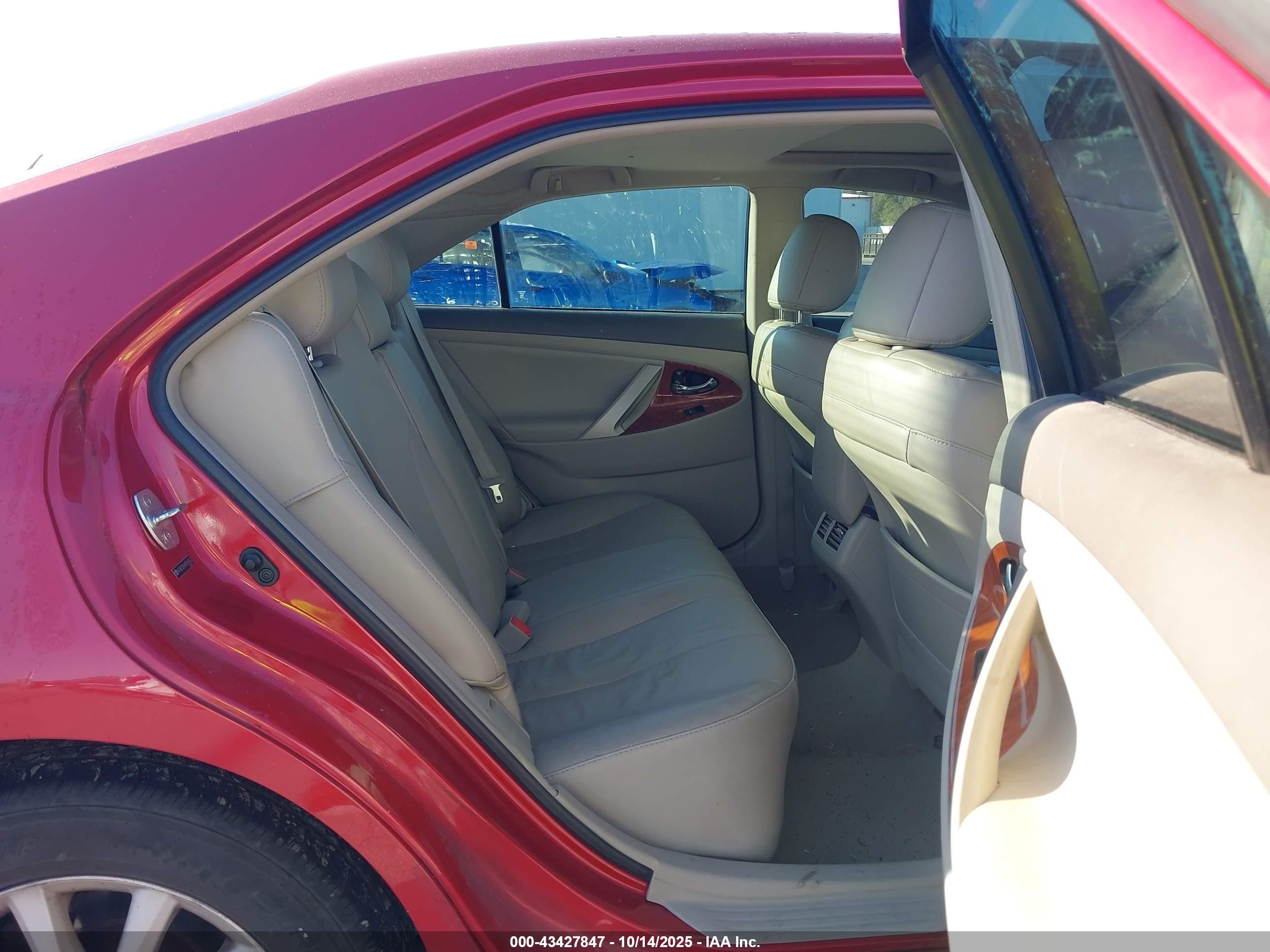 2010 Toyota Camry Xle Red vin: 4T4BF3EK4AR044906