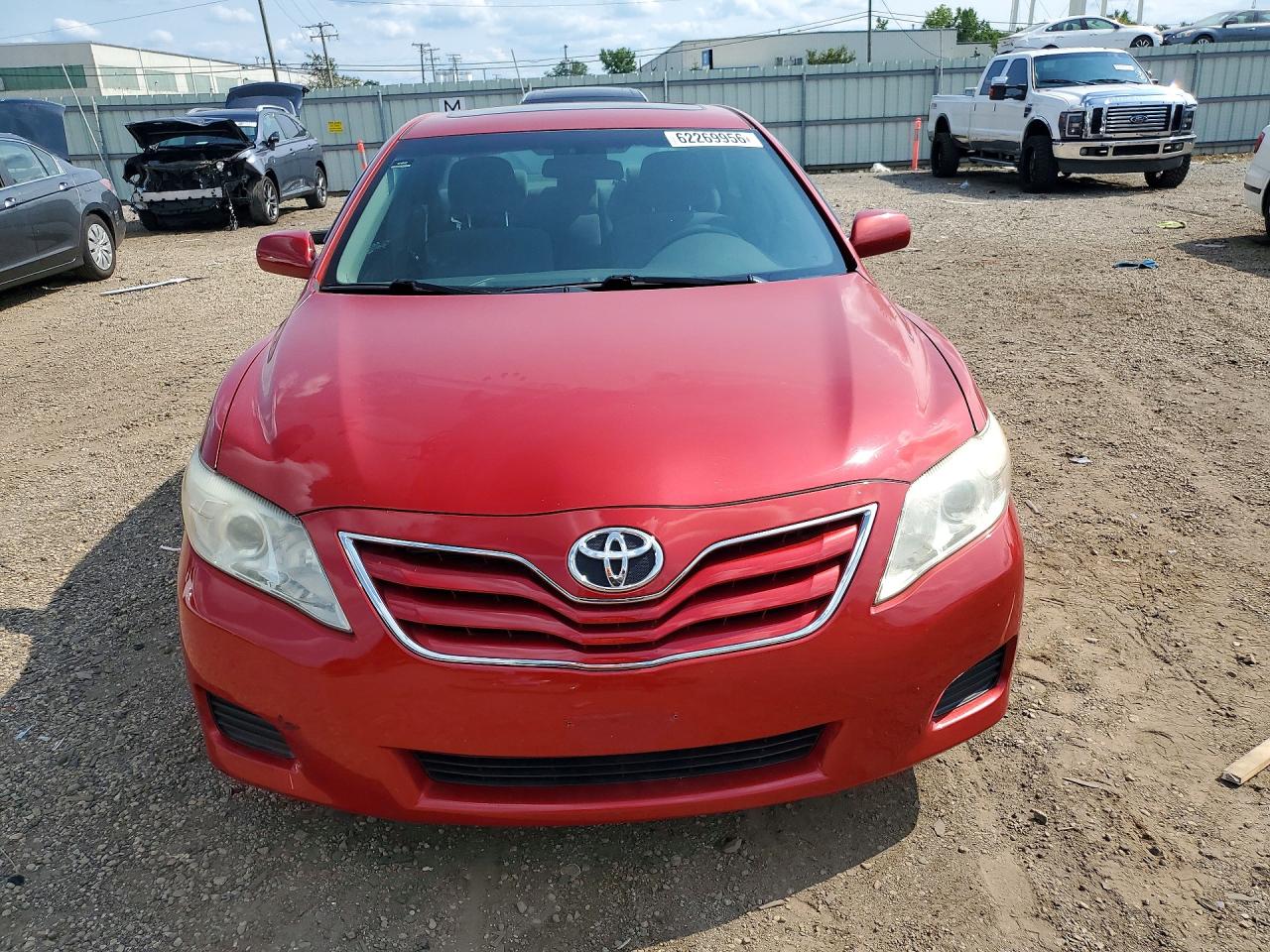 2010 Toyota Camry Le Burgundy vin: 4T4BF3EK4AR053248
