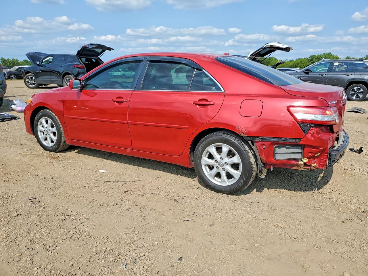 2010 Toyota Camry Le Burgundy vin: 4T4BF3EK4AR053248