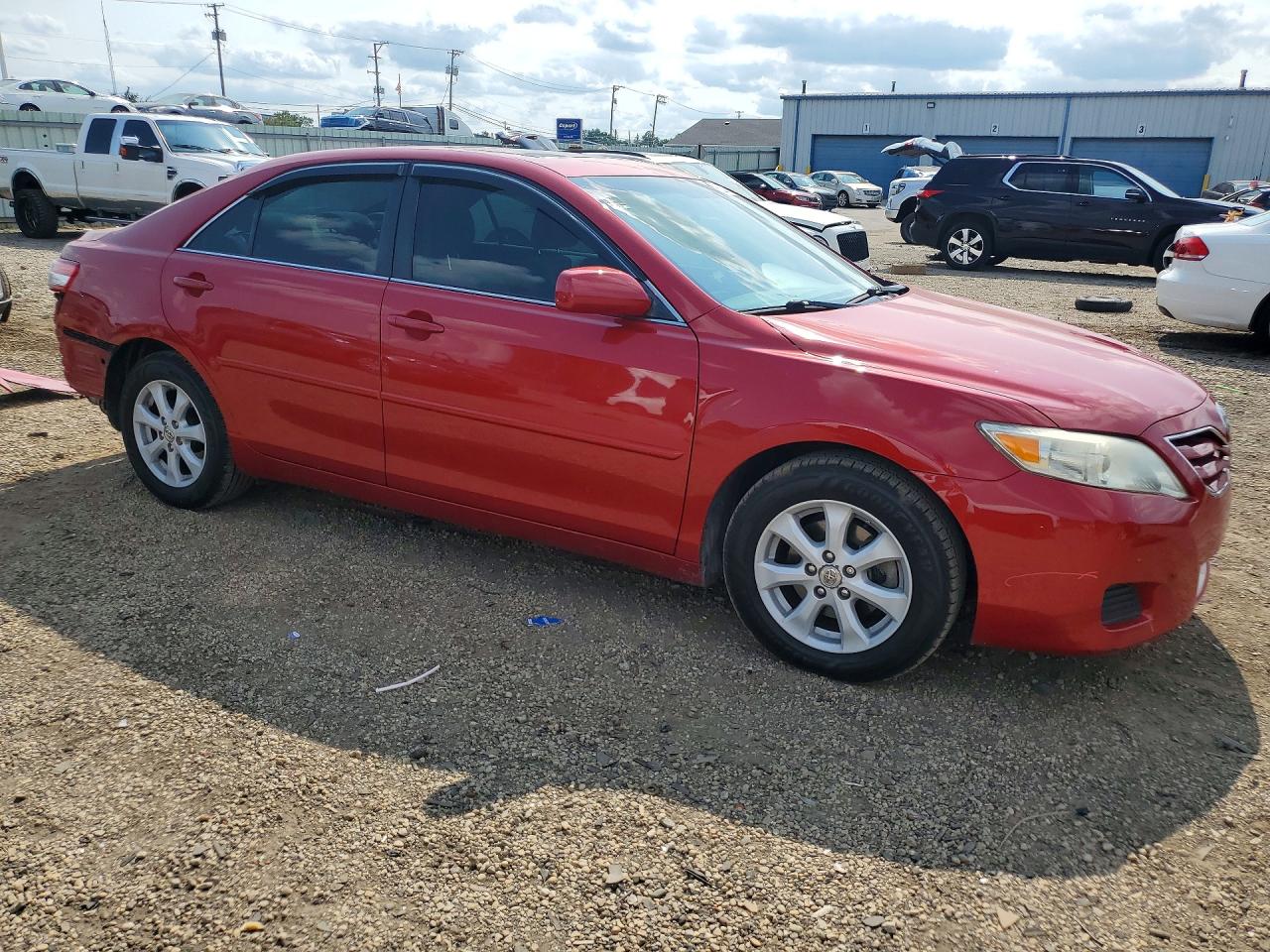 2010 Toyota Camry Le Burgundy vin: 4T4BF3EK4AR053248