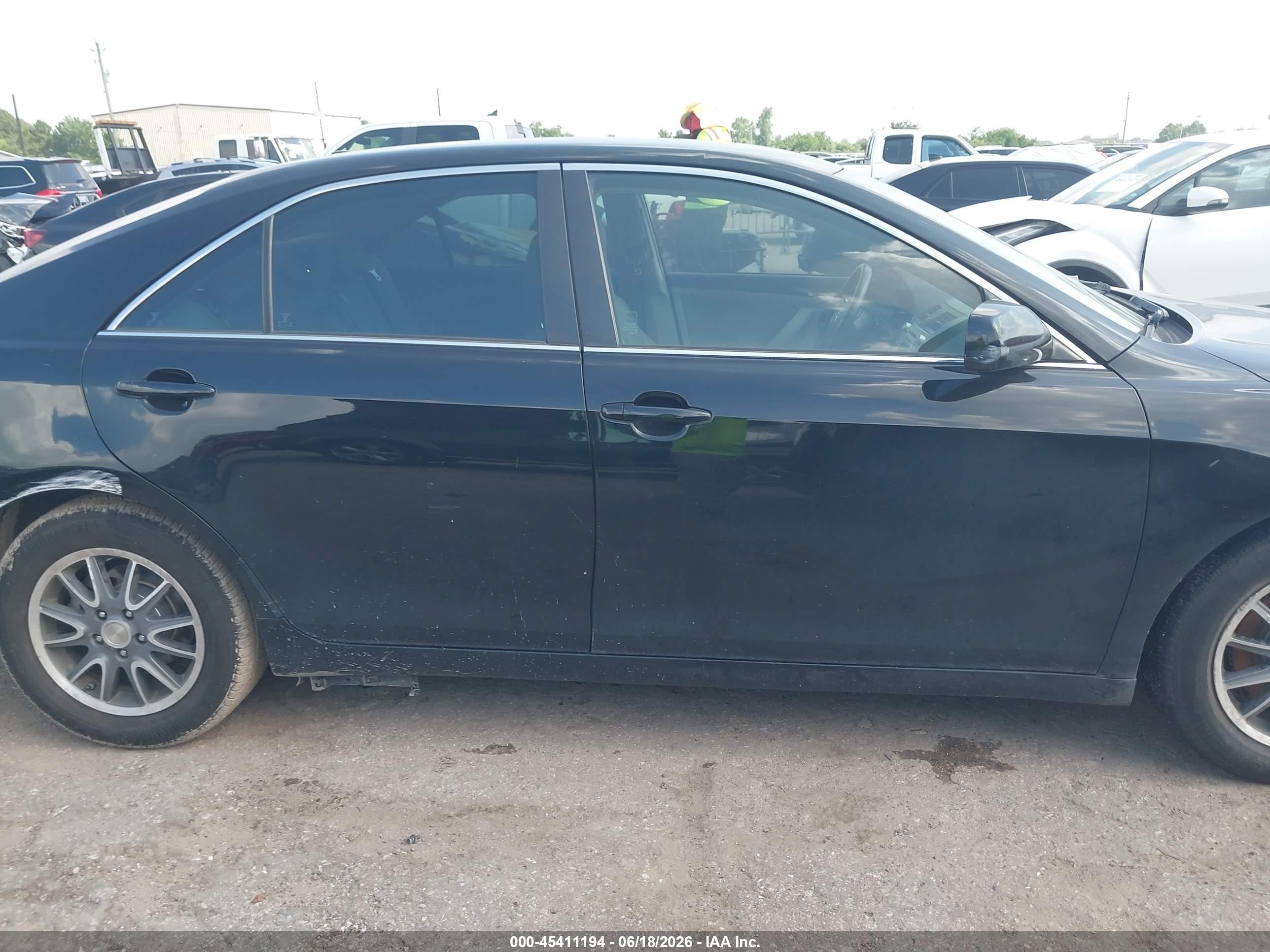 2010 Toyota Camry Le Black vin: 4T4BF3EK4AR054352
