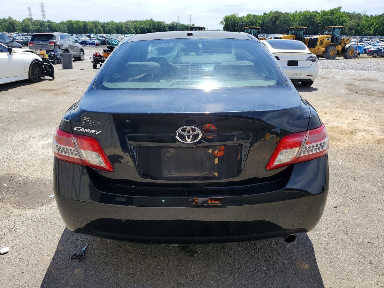 2010 Toyota Camry Base Black vin: 4T4BF3EK4AR062337