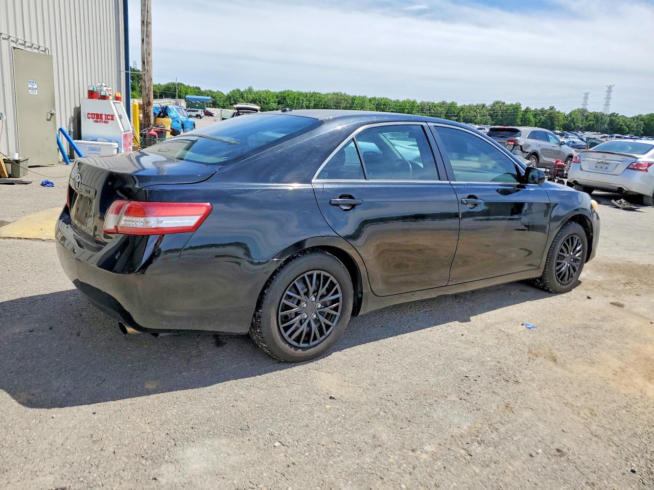2010 Toyota Camry Base Black vin: 4T4BF3EK4AR062337