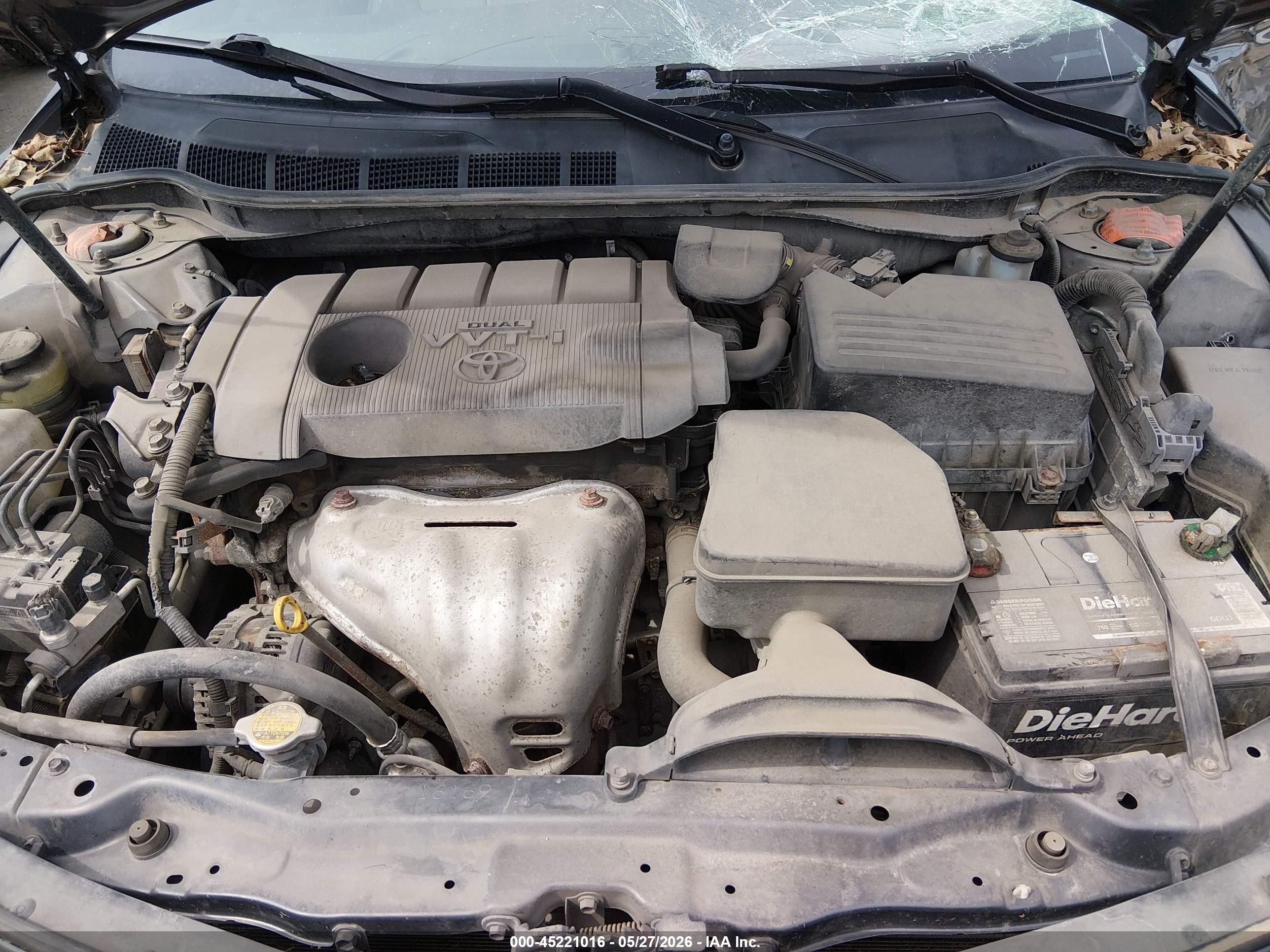2010 Toyota Camry Xle Green vin: 4T4BF3EK4AR078134