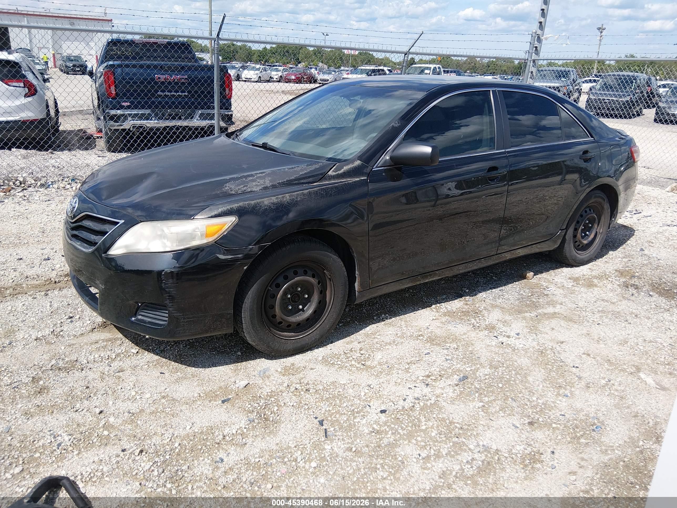 2010 Toyota Camry Le Black vin: 4T4BF3EK4AR085441