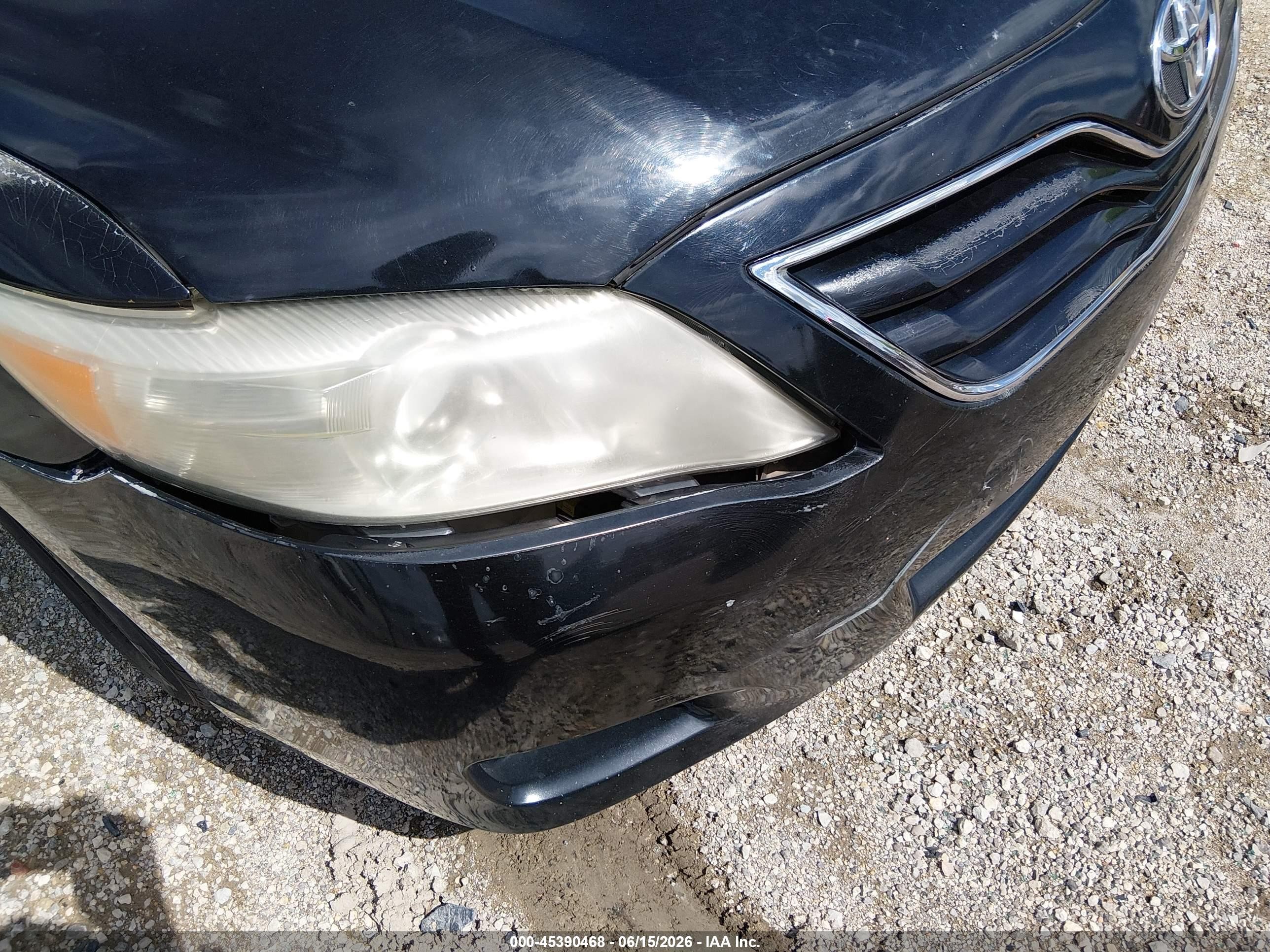2010 Toyota Camry Le Black vin: 4T4BF3EK4AR085441