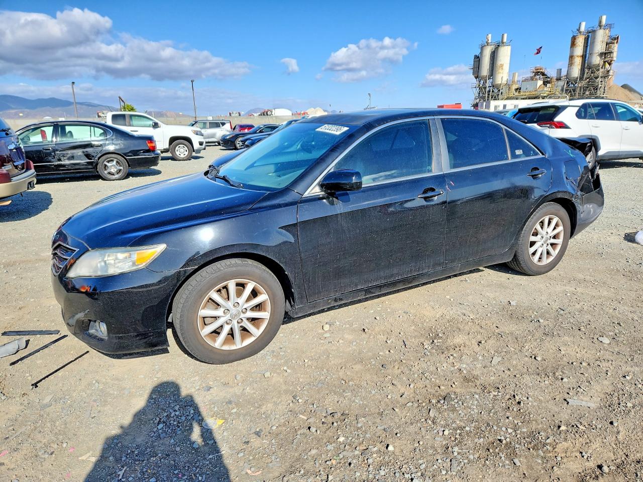 2011 Toyota Camry Xle Black vin: 4T4BF3EK4BR089426