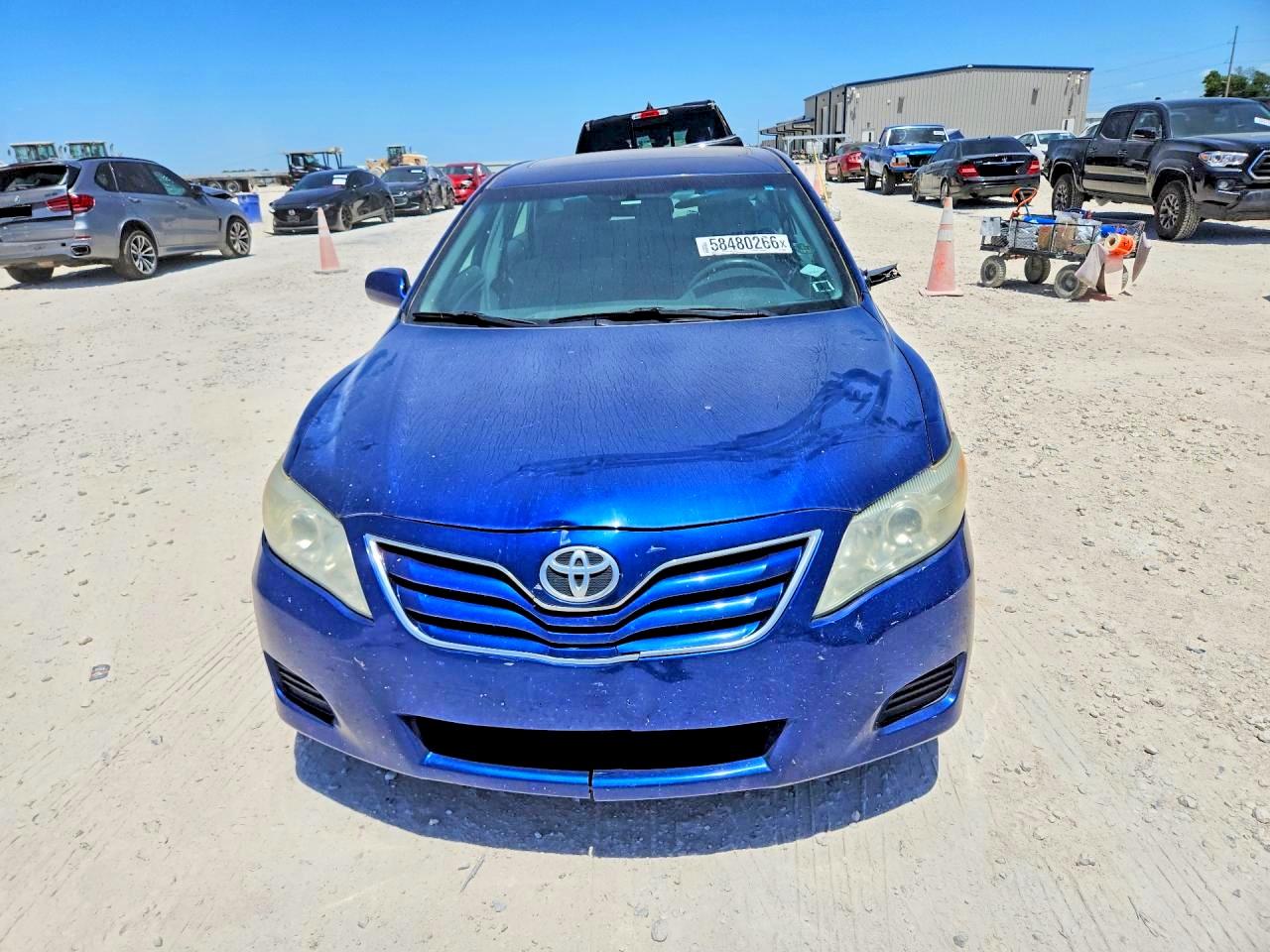 2011 Toyota Camry Le Blue vin: 4T4BF3EK4BR095632