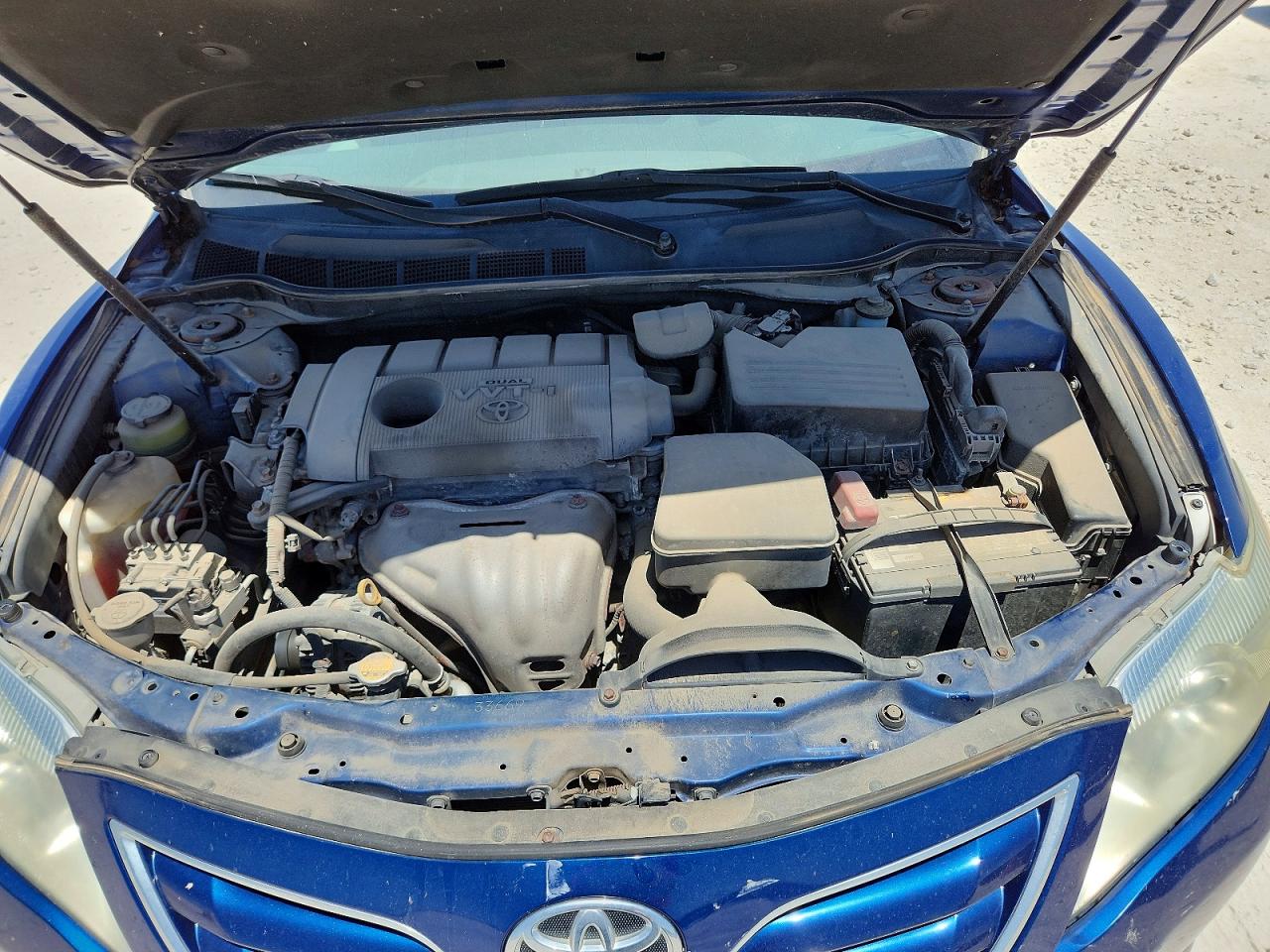 2011 Toyota Camry Le Blue vin: 4T4BF3EK4BR095632