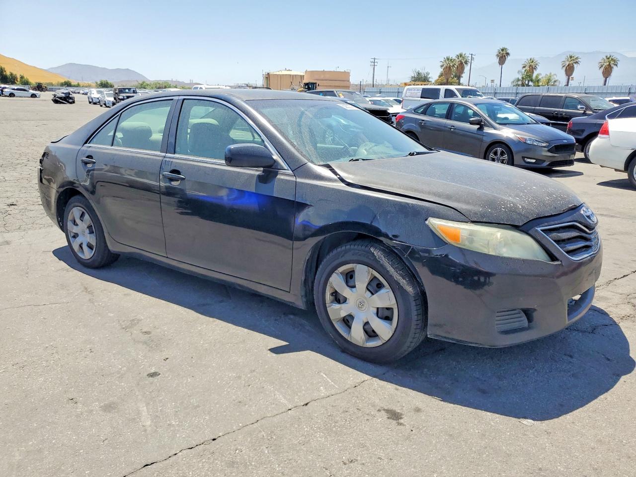 2011 Toyota Camry Le Black vin: 4T4BF3EK4BR118617