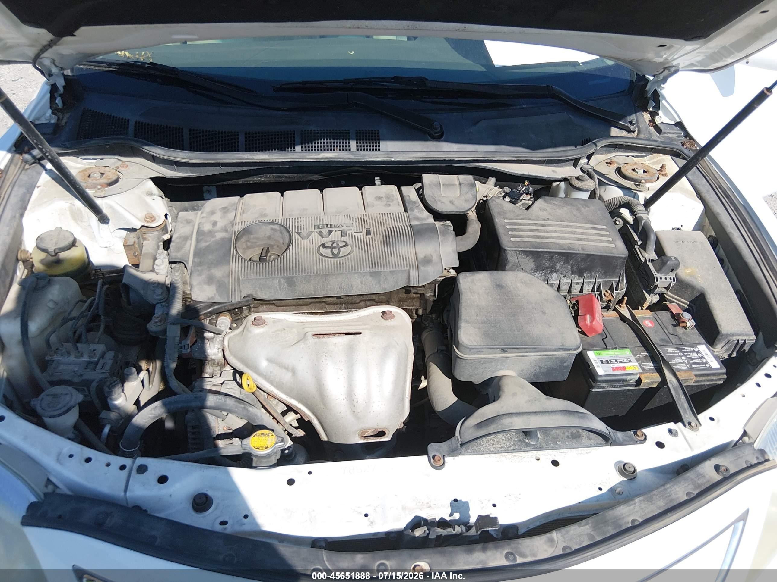 2011 Toyota Camry Le White vin: 4T4BF3EK4BR140780