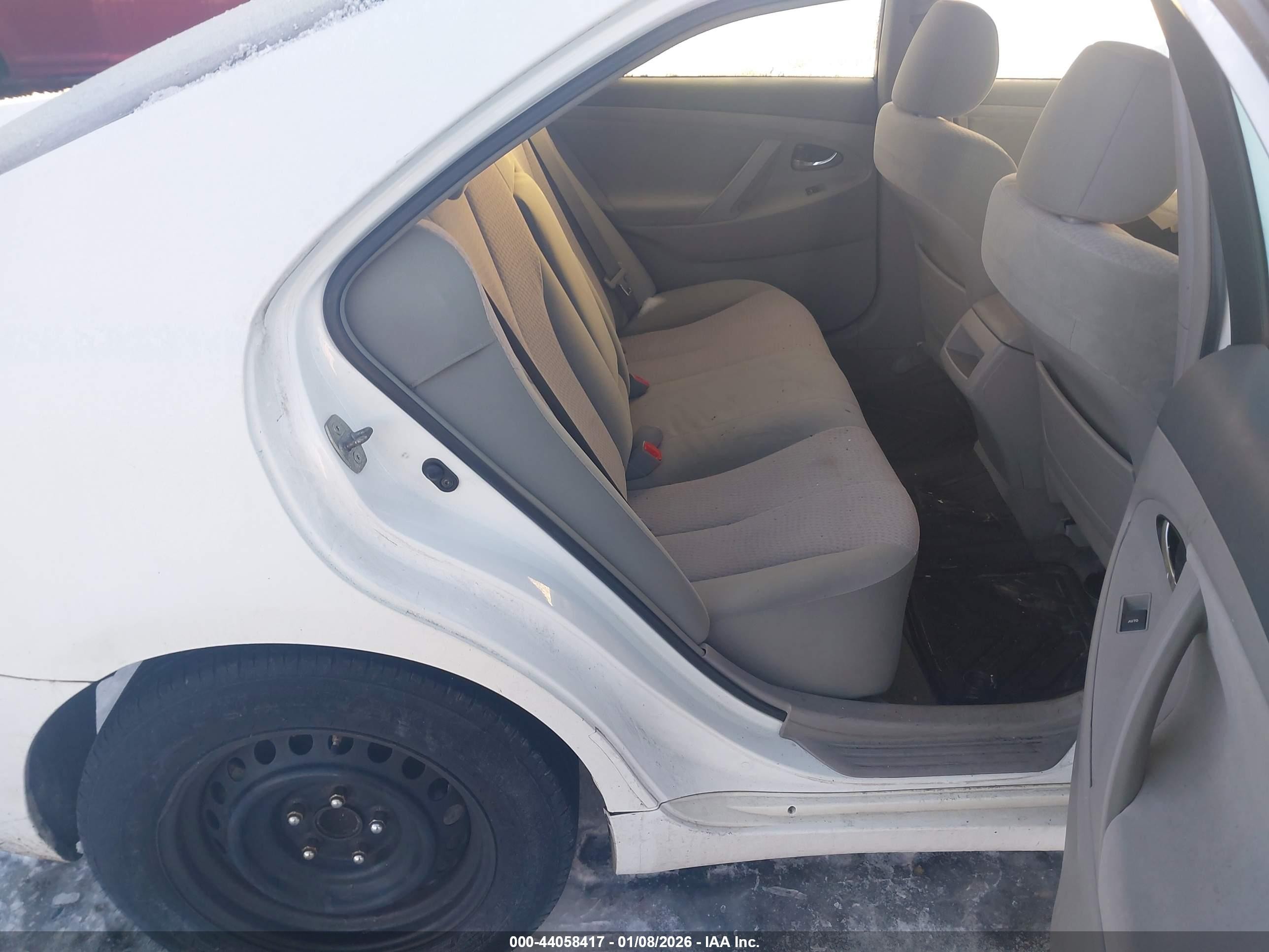2011 Toyota Camry   White vin: 4T4BF3EK4BR161936