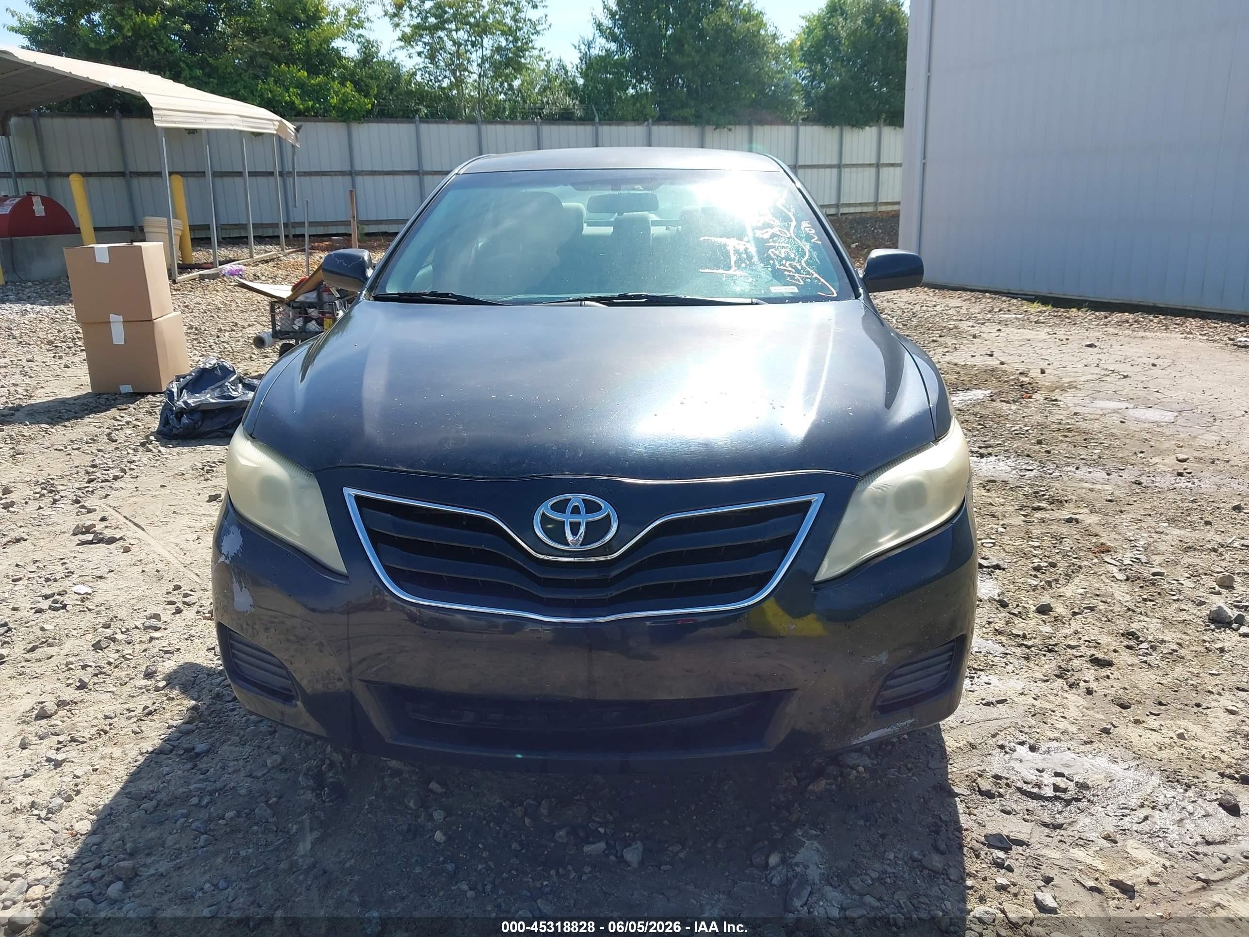 2011 Toyota Camry   Black vin: 4T4BF3EK4BR178185