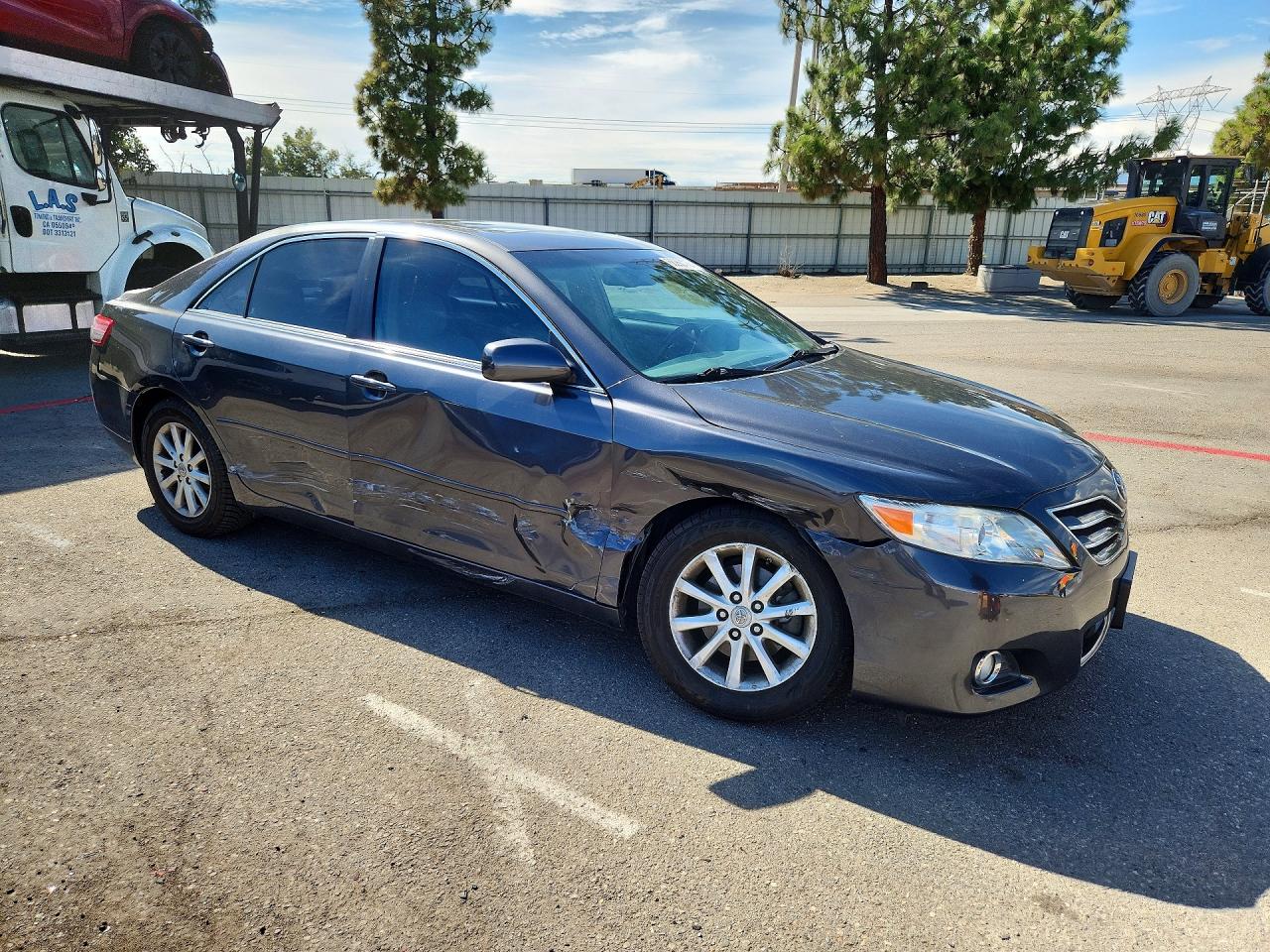 2011 Toyota Camry Xle Gray vin: 4T4BF3EK4BR190675