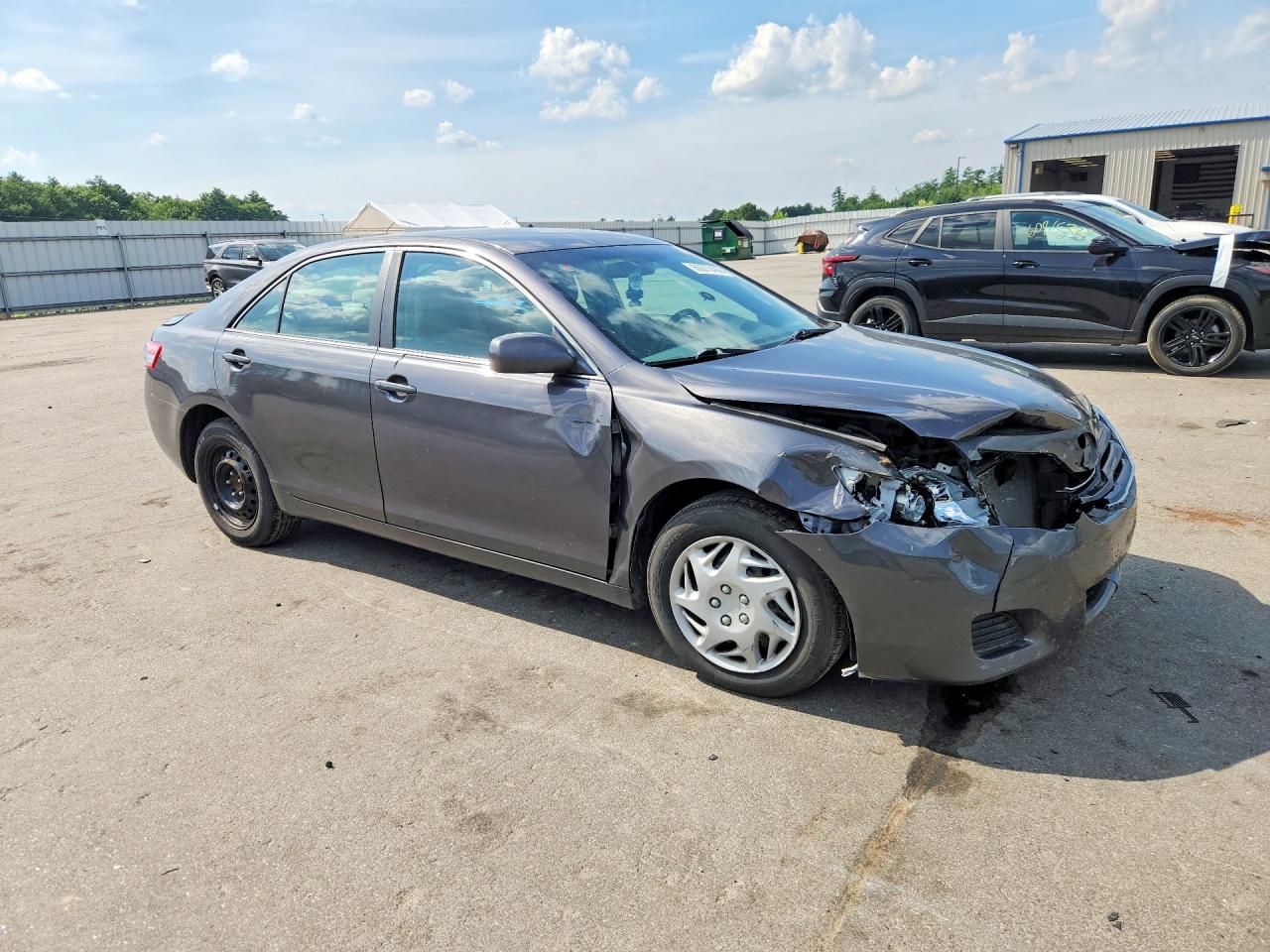 2011 Toyota Camry Le Gray vin: 4T4BF3EK4BR215865