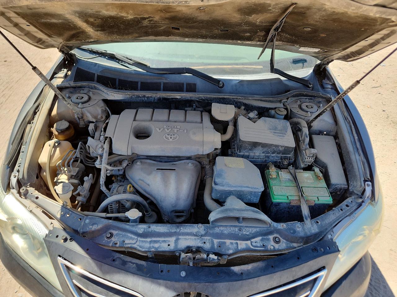 2010 Toyota Camry Le Gray vin: 4T4BF3EK5AR027547