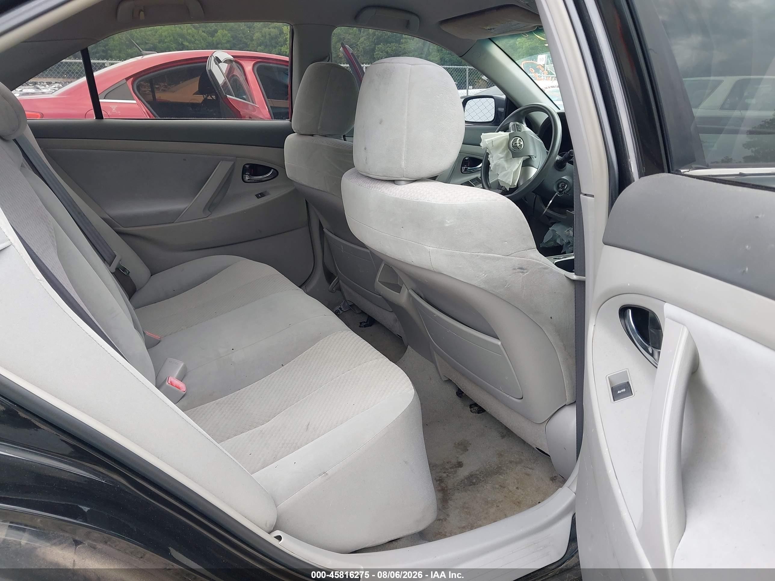 2010 Toyota Camry Le Black vin: 4T4BF3EK5AR033493